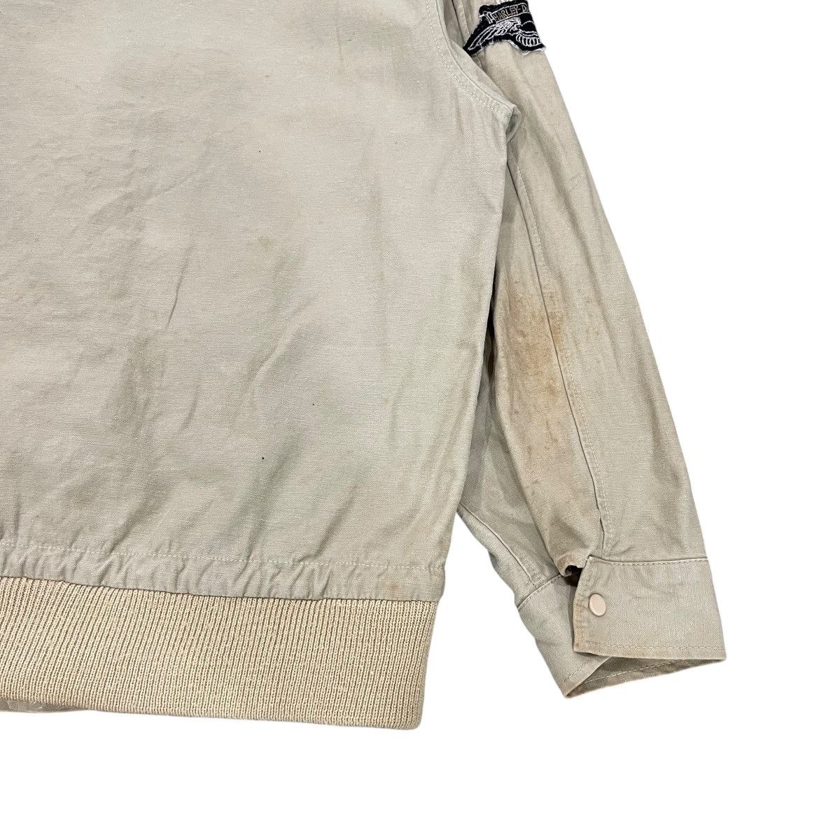 Harley Davidson × Vintage Vintage 90s Harley Davidson Air Force Patches Bomber Jacket Size US M / EU 48-50 / 2 - 11 Thumbnail