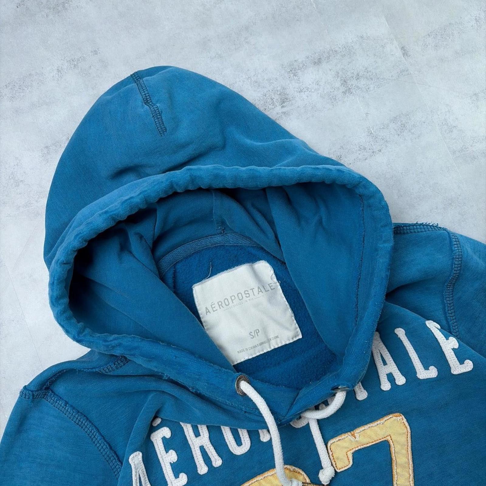 Aeropostale Y2K Blue Aeropostale Grunge Distressed Skater Hoodie Size US S / EU 44-46 / 1 - 6 Thumbnail
