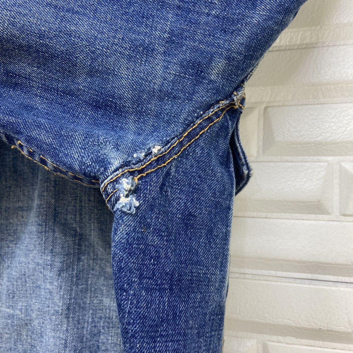 Levi's Vintage Clothing Vintage 60s #526 Levi’s Western Trucker Denim Jacket Size US XS / EU 42 / 0 - 18 Thumbnail