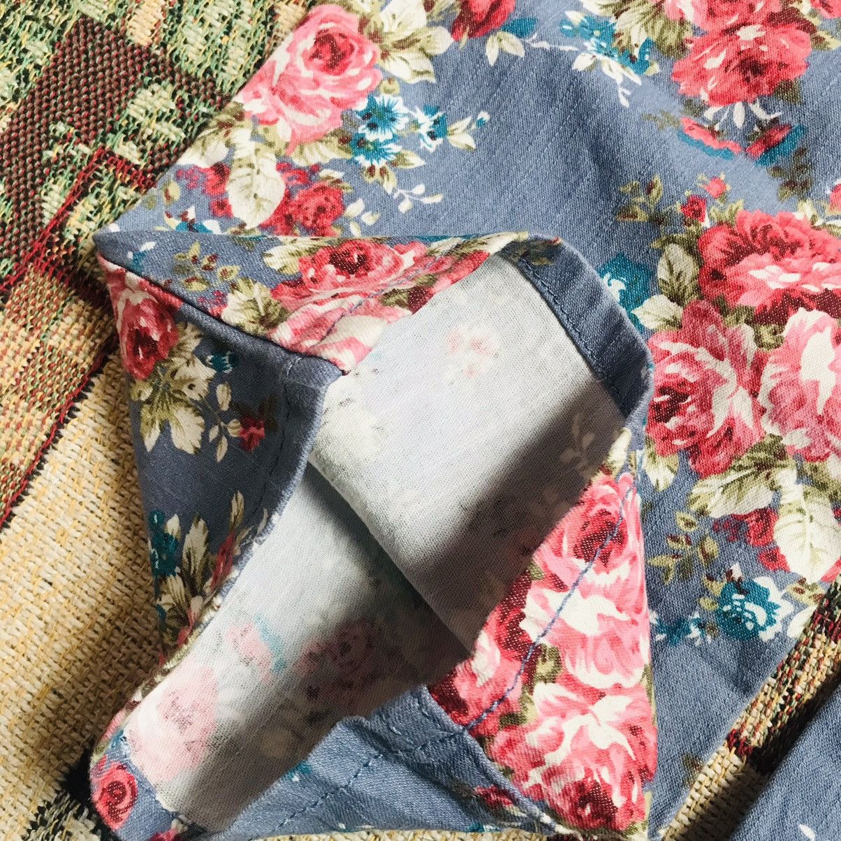 If Six Was Nine × Japanese Brand × Vintage Vintage Cat In The Closet Floral Pant Size 27" / US 4 / IT 40 - 10 Thumbnail