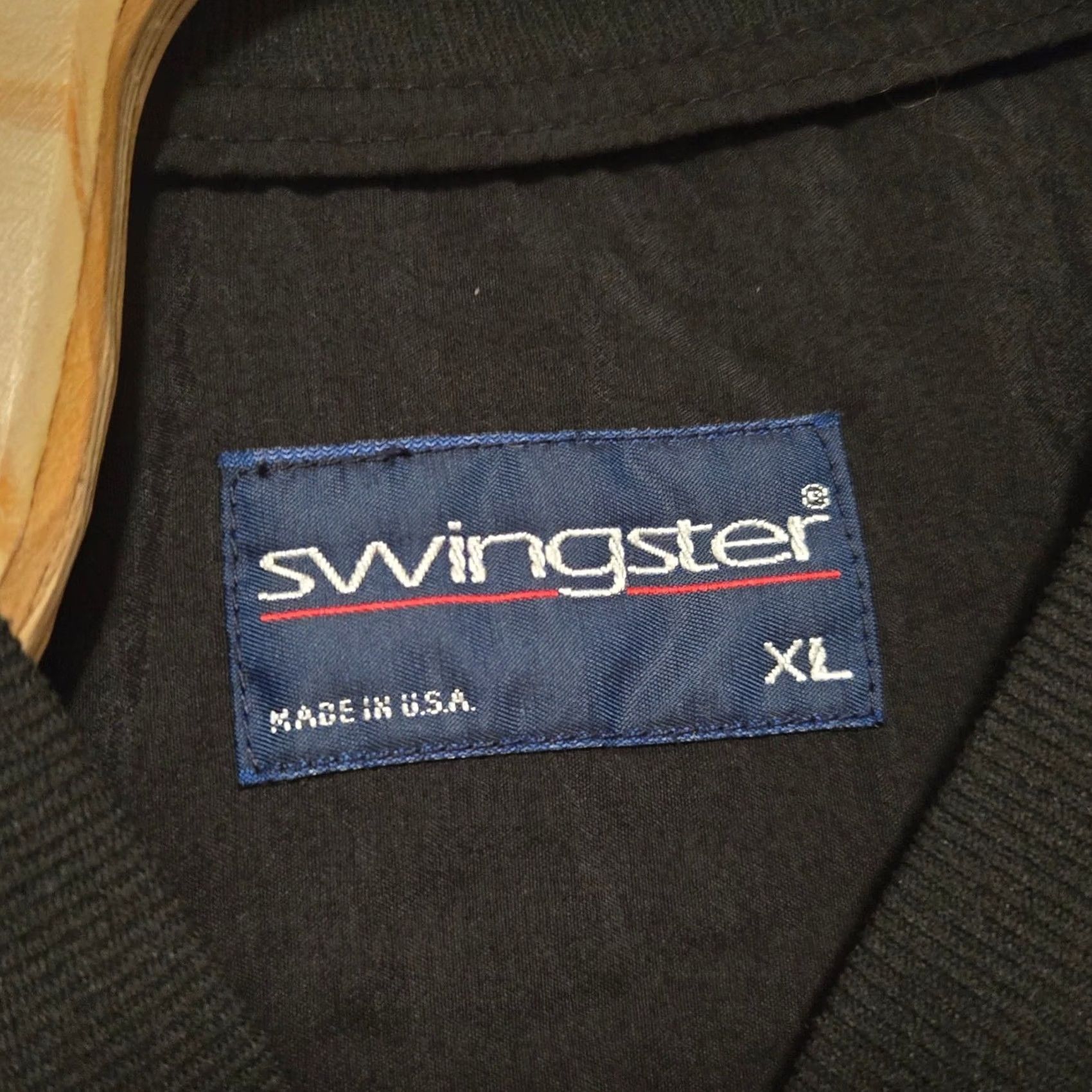 Vintage VINTAGE Snap On Racing Windbreaker by Swingster Jacket XL Men Black Nylon Made In USA Rare XL Size US XL / EU 56 / 4 - 2 Thumbnail