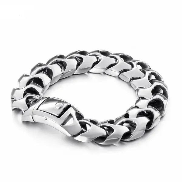 VIBE Dragon Shape Bracelet Silver Boho Punk Gothic Rock Size ONE SIZE - 3 Thumbnail