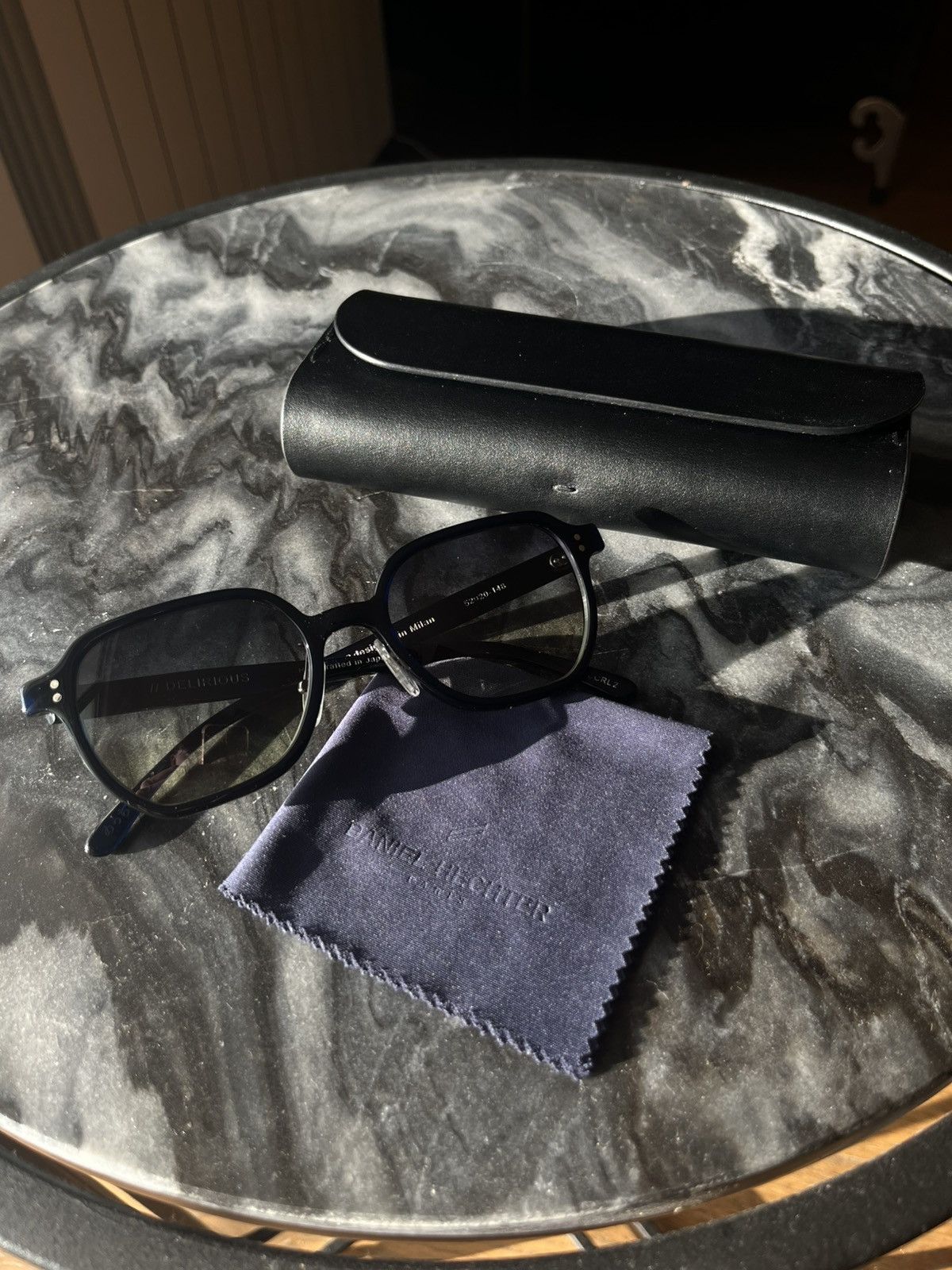 Other Delirious Scriba 52 Black Sunglasses Size ONE SIZE - 1 Thumbnail