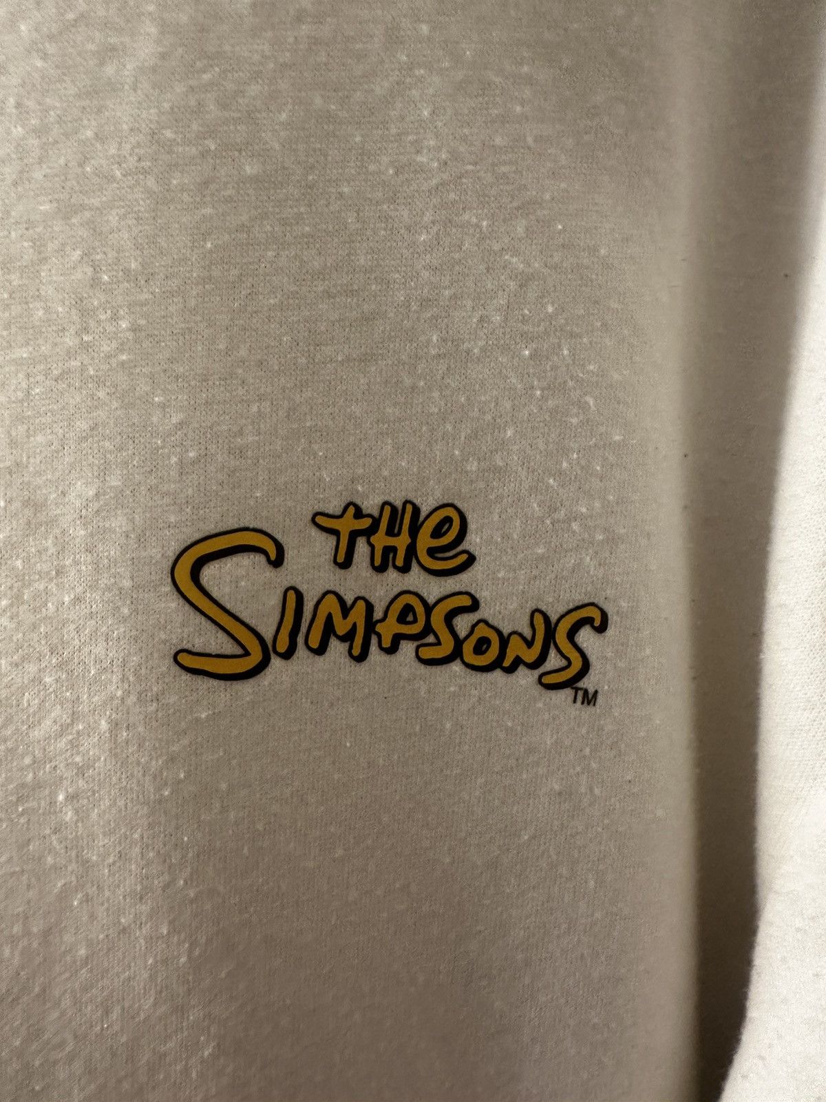 H&M A white H&M Simpson’s collaboration sweater Size US L / EU 52-54 / 3 - 3 Thumbnail