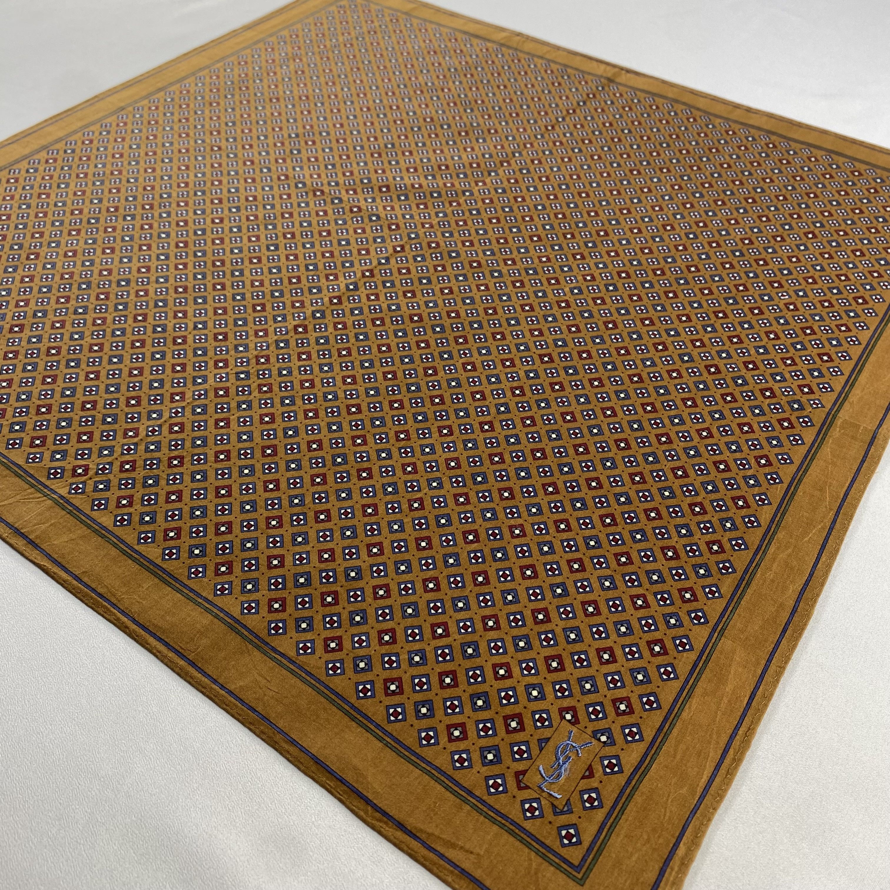 Vintage Yves Saint Laurent Handkerchief / Neckerchief-P1551 Size ONE SIZE - 2 Thumbnail