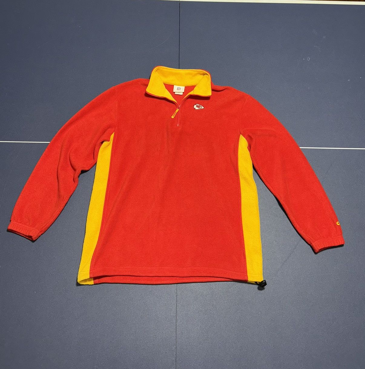 NFL × Vintage Vintage NFL Apparel Kansas City Chiefs Quarter Zip Pullover Size US L / EU 52-54 / 3 - 1 Thumbnail