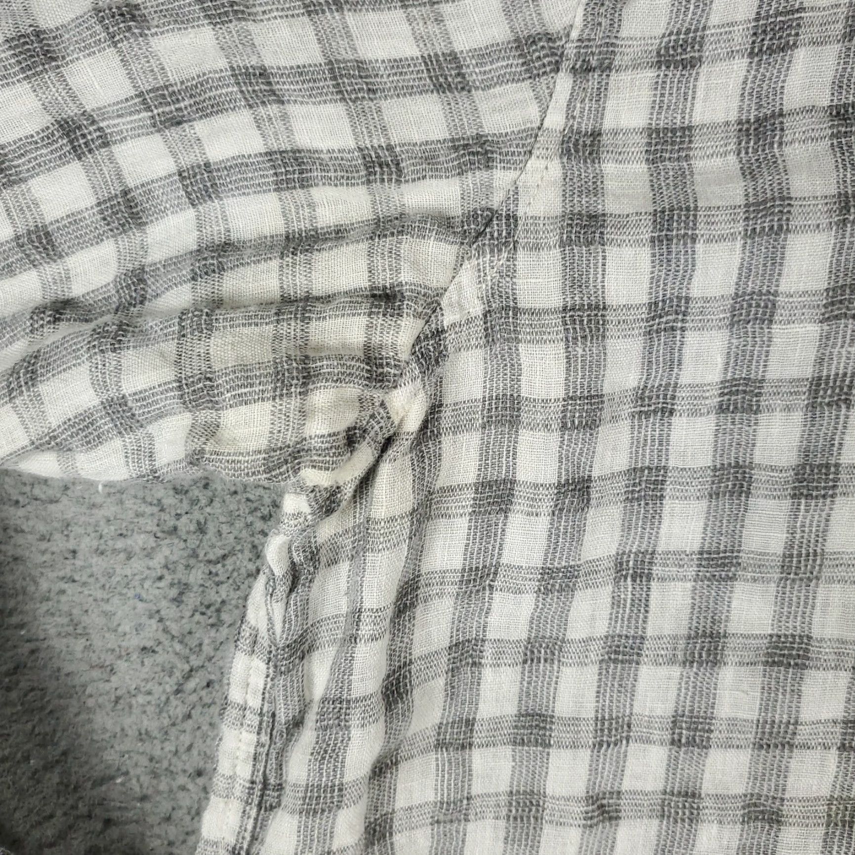 Tommy Bahama Tommy Bahama Shirt Mens XL Gray Plaid Linen Button-Up Long Sleeve Casual, Business, Formal, Party/Cocktail, Travel, Wedding, Workwear Size US XL / EU 56 / 4 - 4 Thumbnail