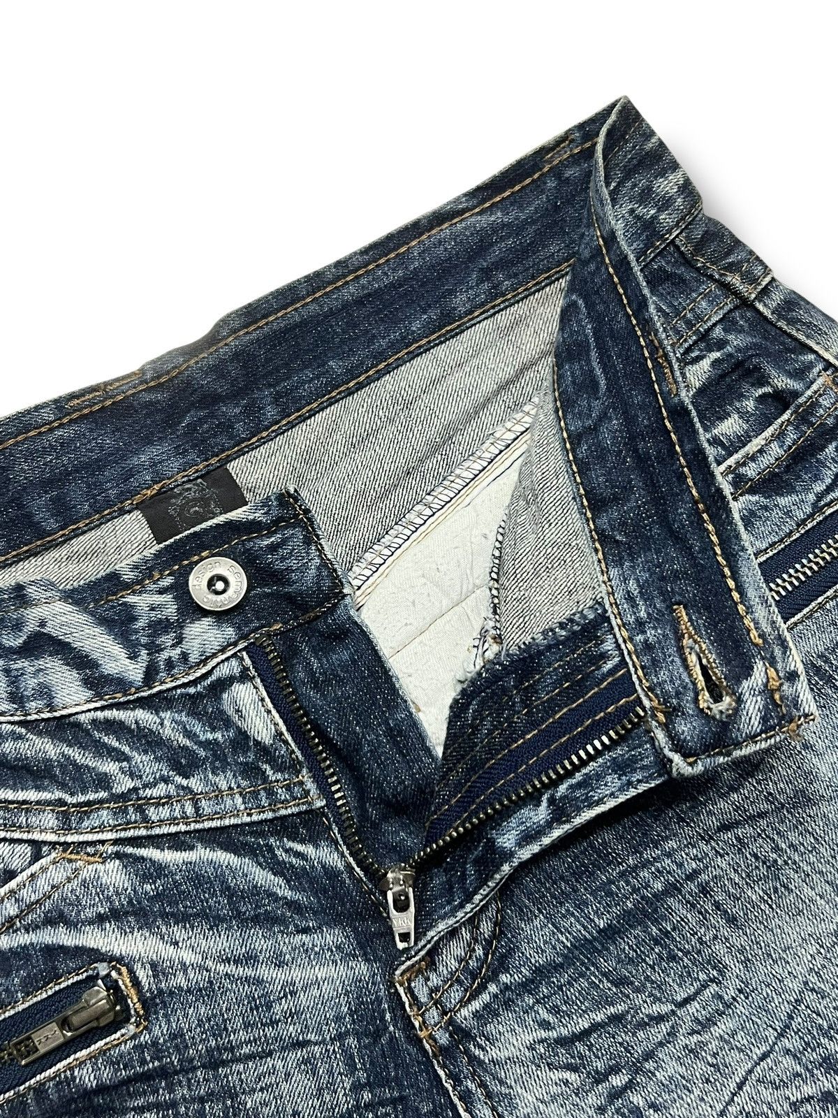 semanticdesign Vintage Semantic Design Multi-Pocket Cargo - Thunder Flared Size US 31 - 10 Thumbnail