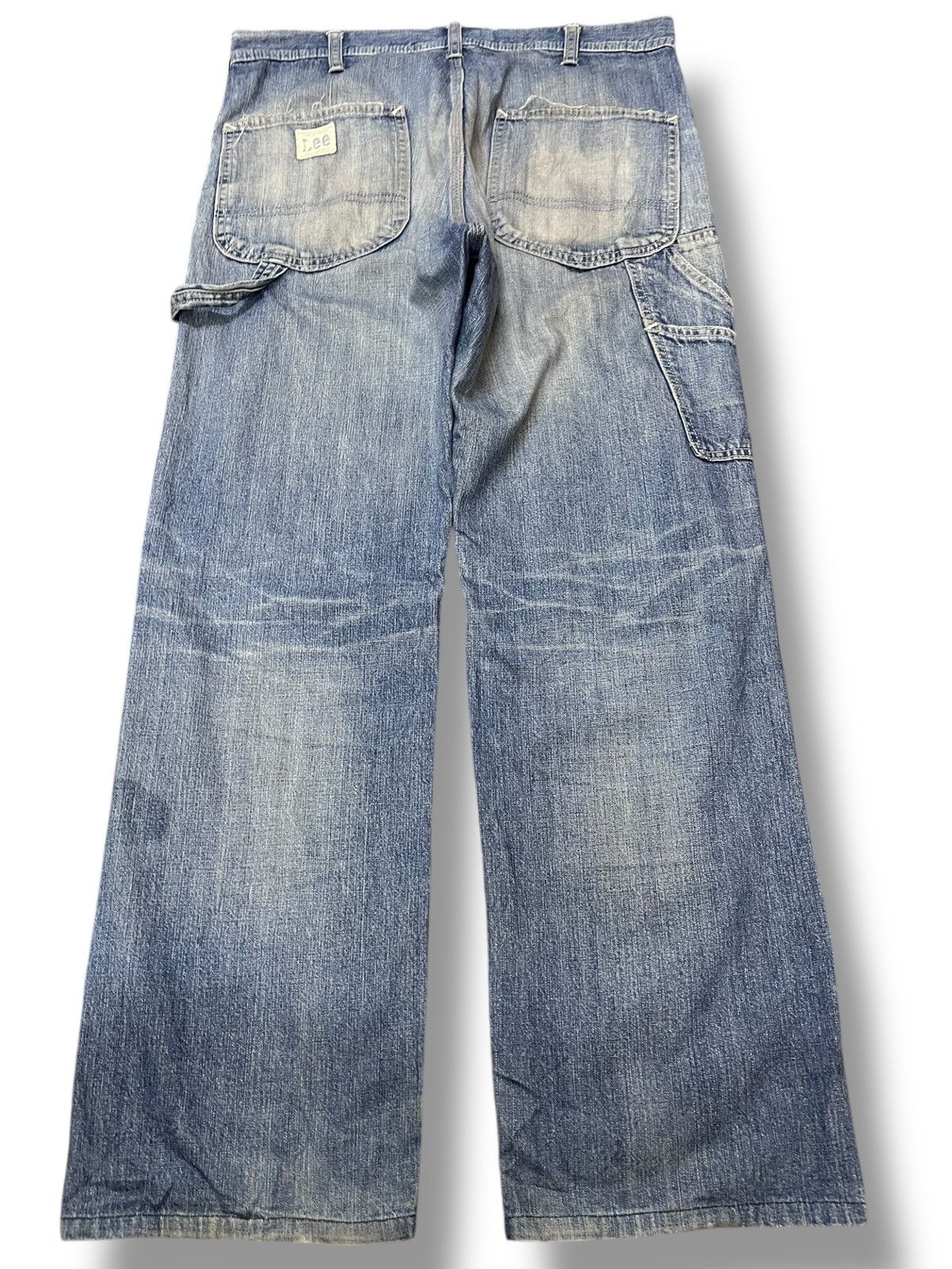 Lee Vintage Lee Union Made Carpenter Baggy Denim Size US 33 - 5 Thumbnail