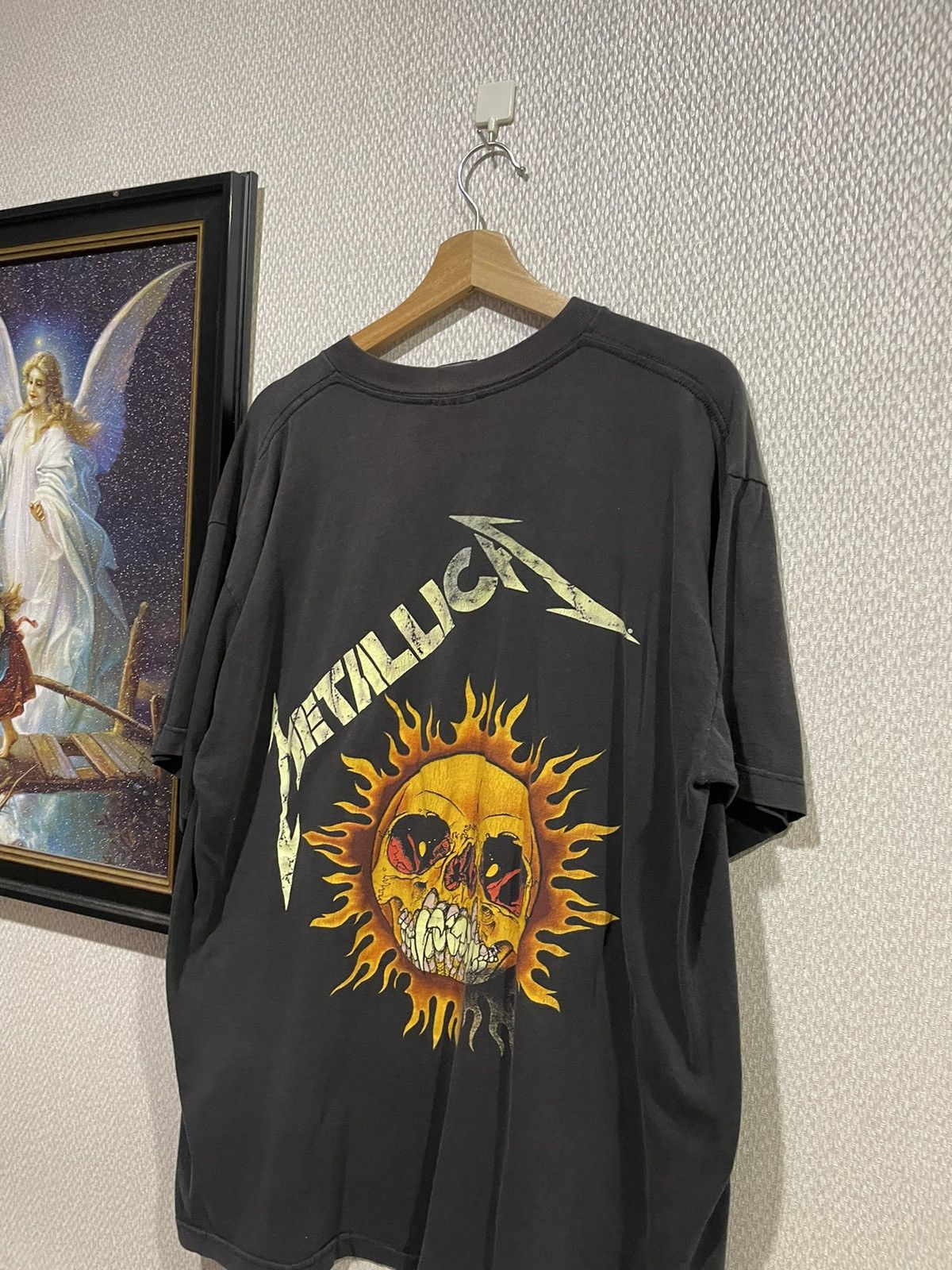 Band Tees Vintage 1990s Metallica Pushead Sun Size US XL / EU 56 / 4 - 3 Thumbnail