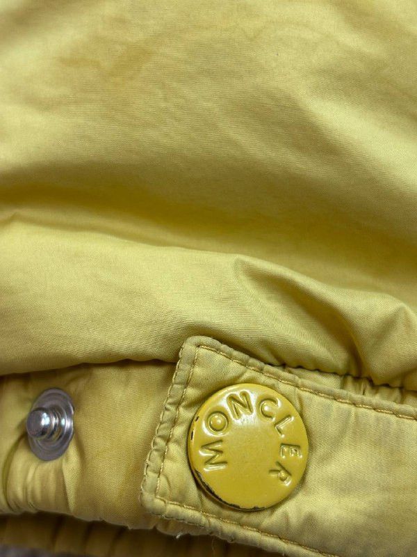 Moncler Moncler Down Jacket Mustard Yellow Size 2 M Lampo Zipper Size US M / EU 48-50 / 2 - 24 Thumbnail