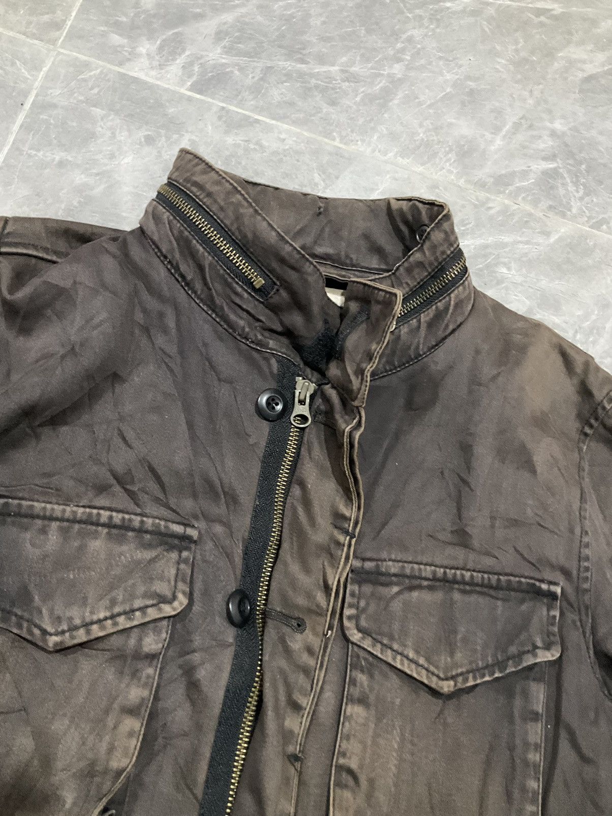 Japanese Brand × PPFM PPFM Jacket Coat 2 in 1 with extra fabric polister & hoodie Size US M / EU 48-50 / 2 - 6 Thumbnail