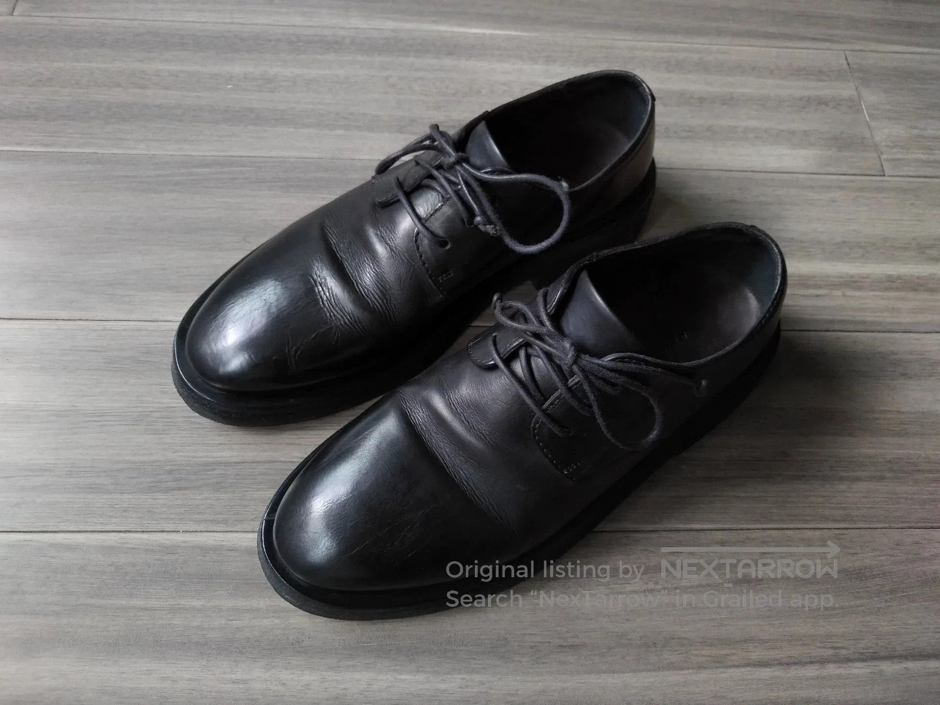 Marsell Marsell MM2771 Derby Casual Leather Shoes. Size US 8 / EU 41 - 2 Thumbnail