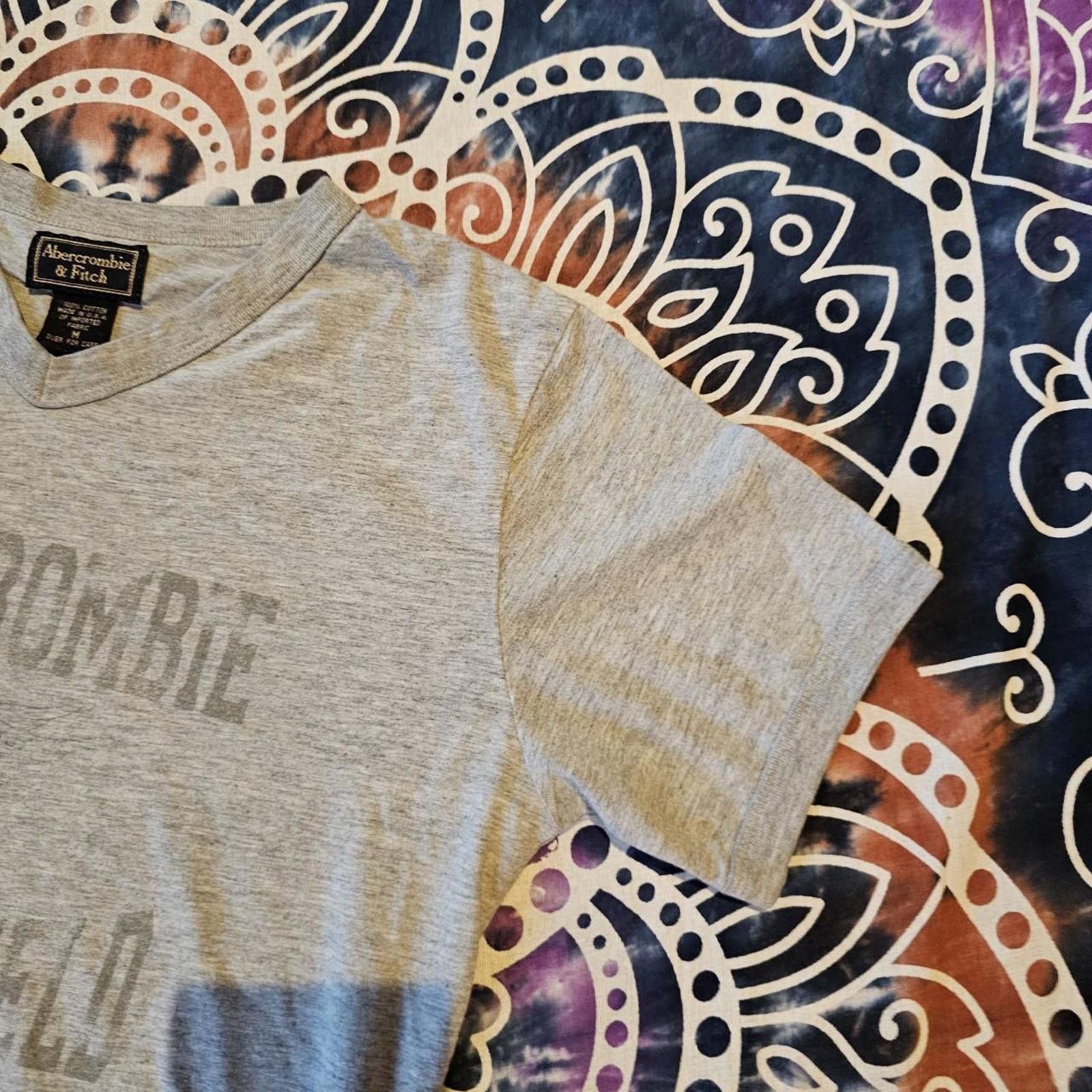 Abercrombie & Fitch Abercrombie & Fitch Vintage Grey T-shirt Size M / US 6-8 / IT 42-44 - 4 Thumbnail
