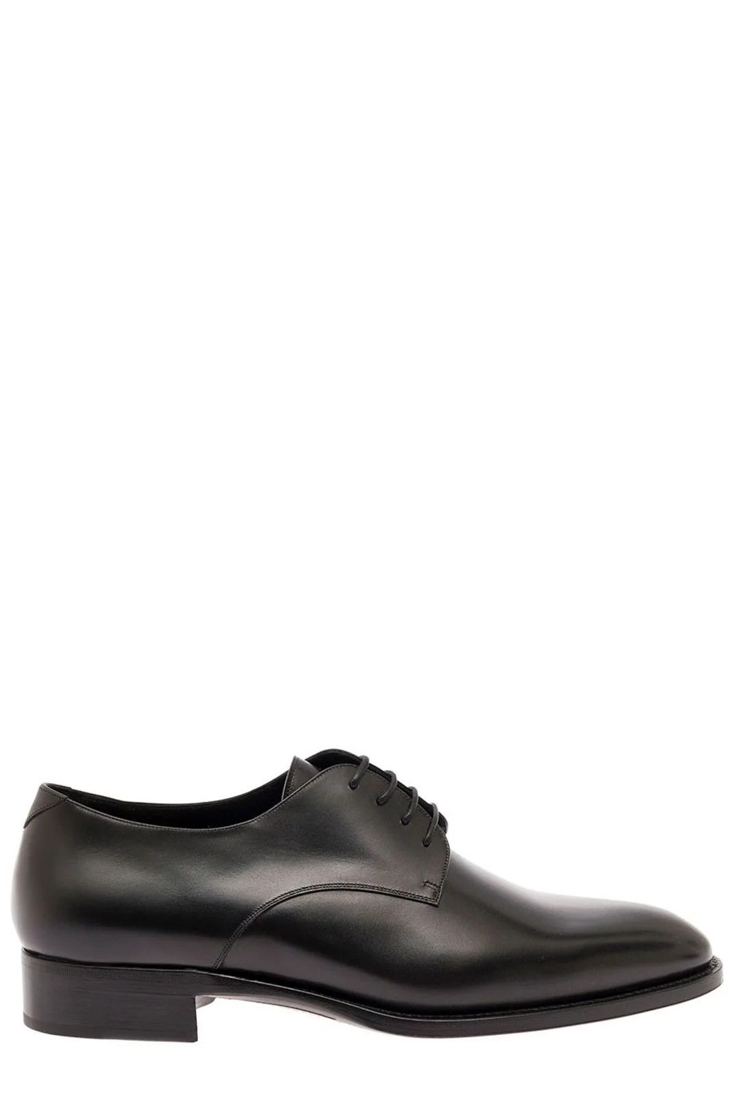 Saint Laurent Paris o1y0325 Laced Shoes in Black Size US 6 / EU 39 - 1 Thumbnail