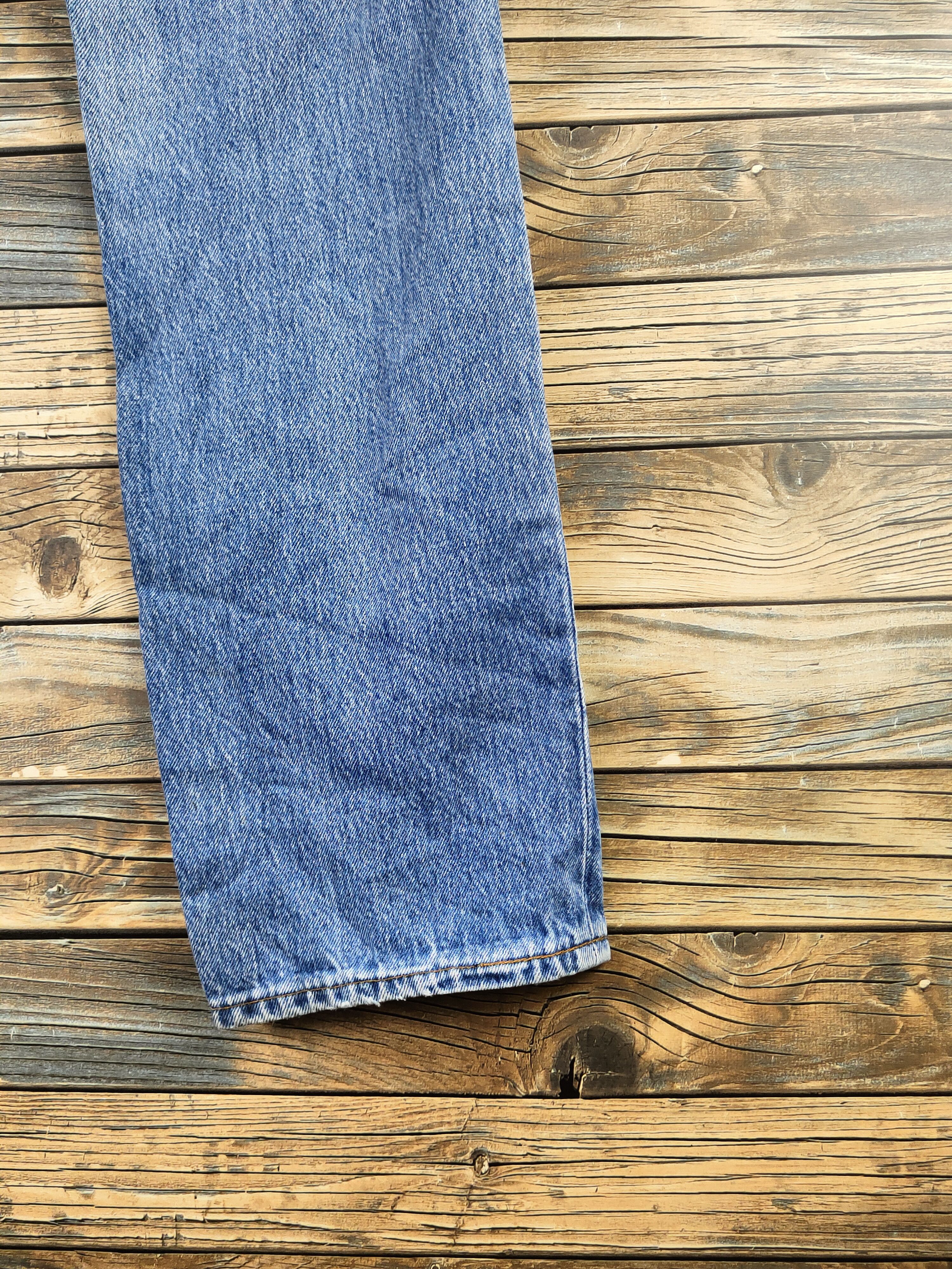 Levi's D 80' vintage levi's Blue Distressed Ripped Jeans #S2908 Size US 26 / EU 42 - 12 Thumbnail