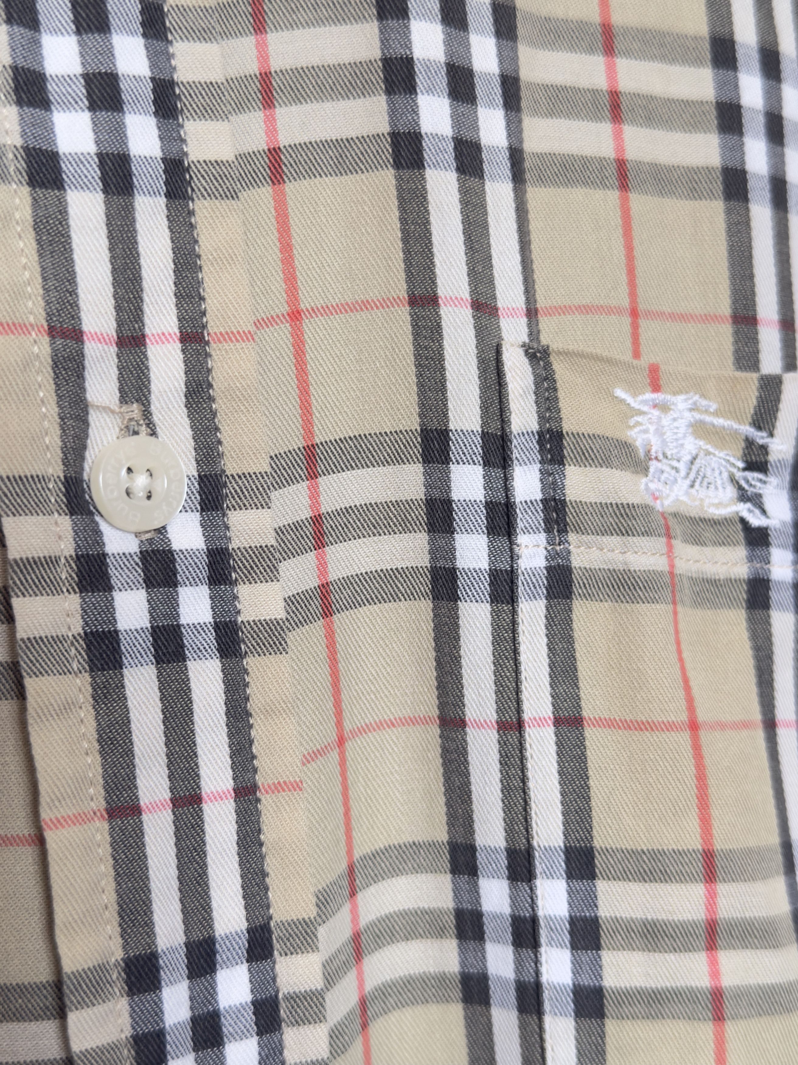 Burberry 🔥 burberry novacheck shirt vintage size M cotton Size US M / EU 48-50 / 2 - 3 Thumbnail