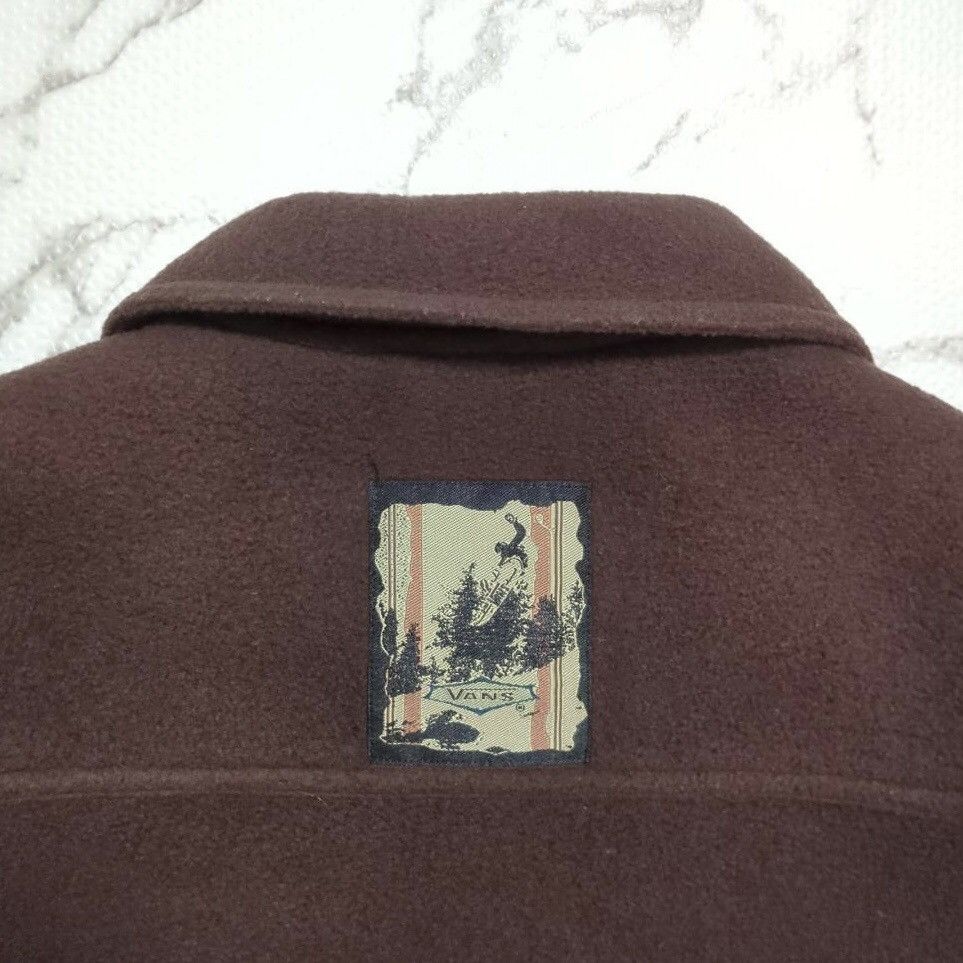 Vans Vintage 90s VANS Old Vans fleece zip-up blouson Jacket Size US M / EU 48-50 / 2 - 11 Thumbnail