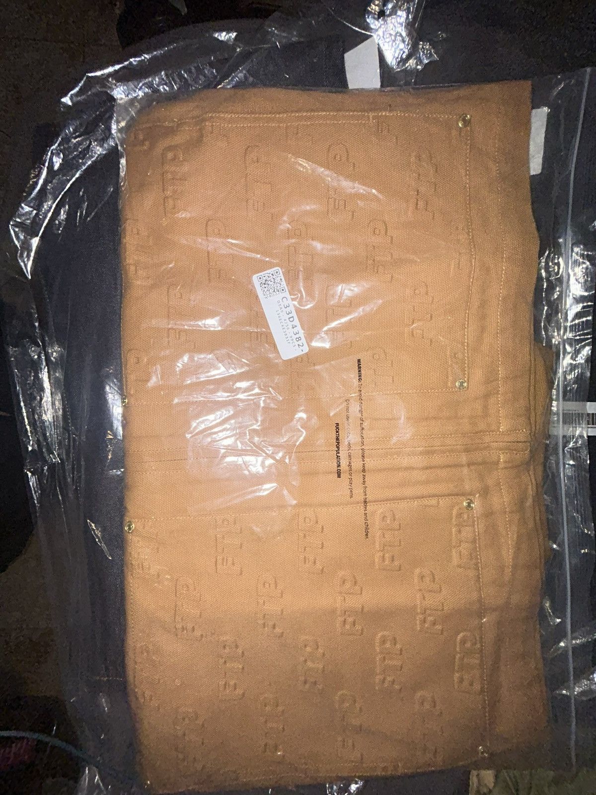 Fuck The Population Ftp embossed logo jacket Size US M / EU 48-50 / 2 - 4 Thumbnail