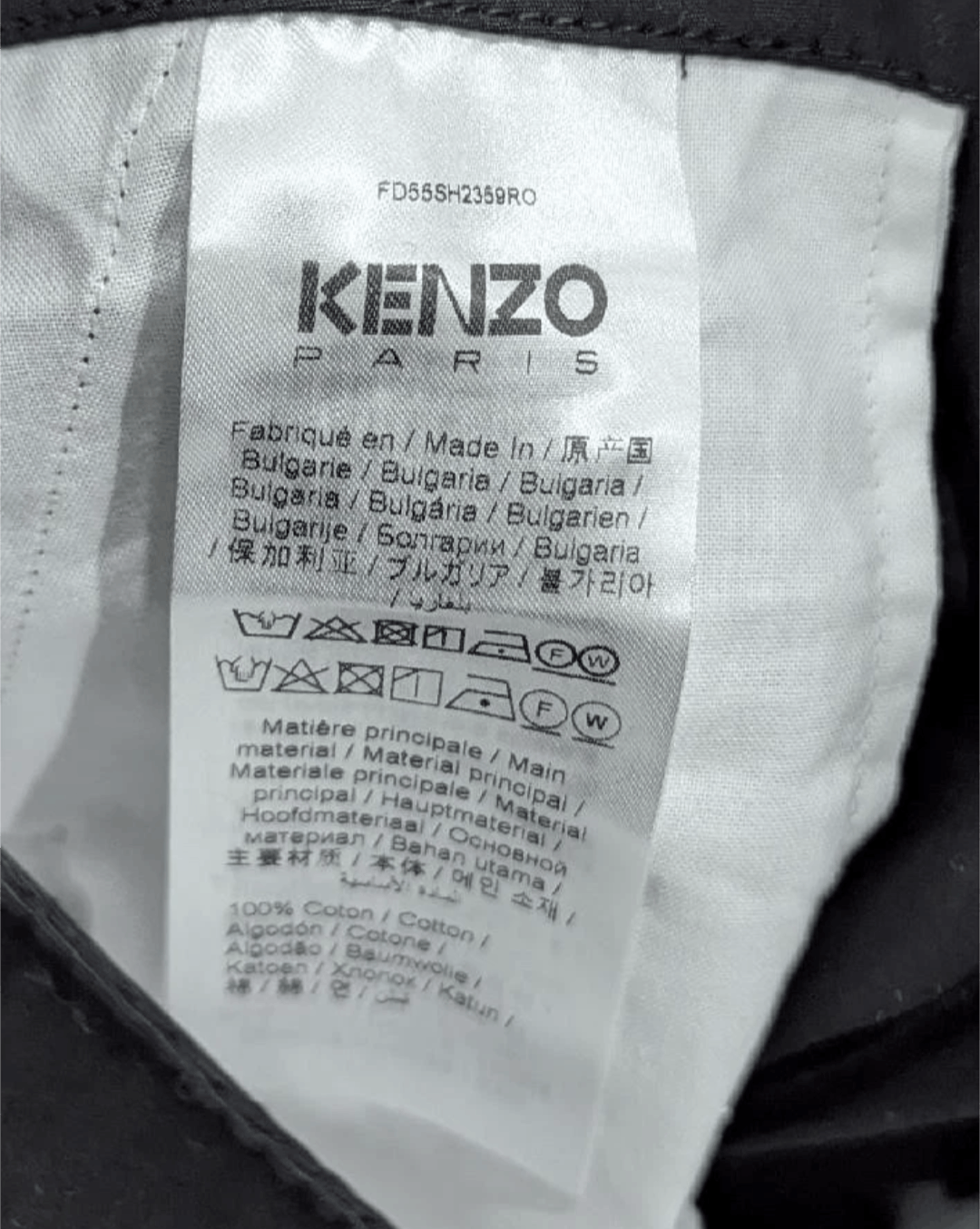 Kenzo KENZO Chino Cargo Workwear Shorts Black 54 US 38 Size US 38 / EU 54 - 6 Thumbnail