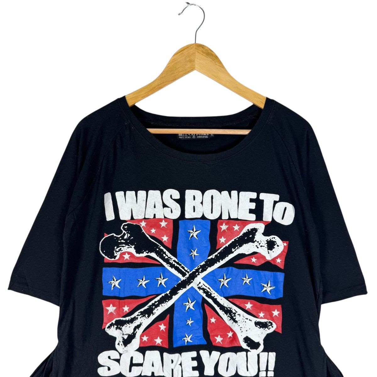 Japanese Brand ☀️HELL CAT PUNKS CROSS BONES T SHIRTS Size L / US 10 / IT 46 - 3 Thumbnail