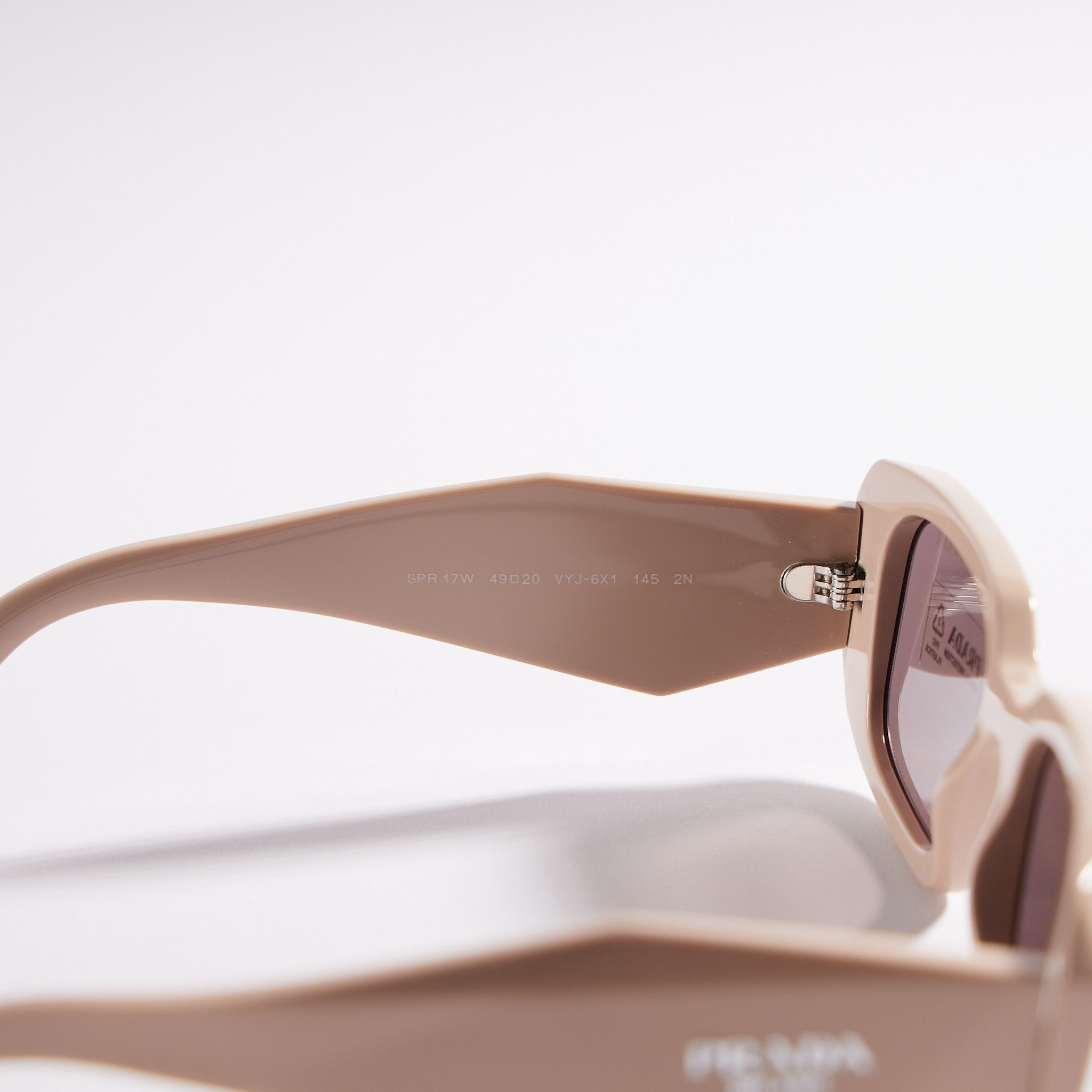 Prada PRADA SYMBOLE GLASSES PURPLE BROWN Size ONE SIZE - 7 Thumbnail