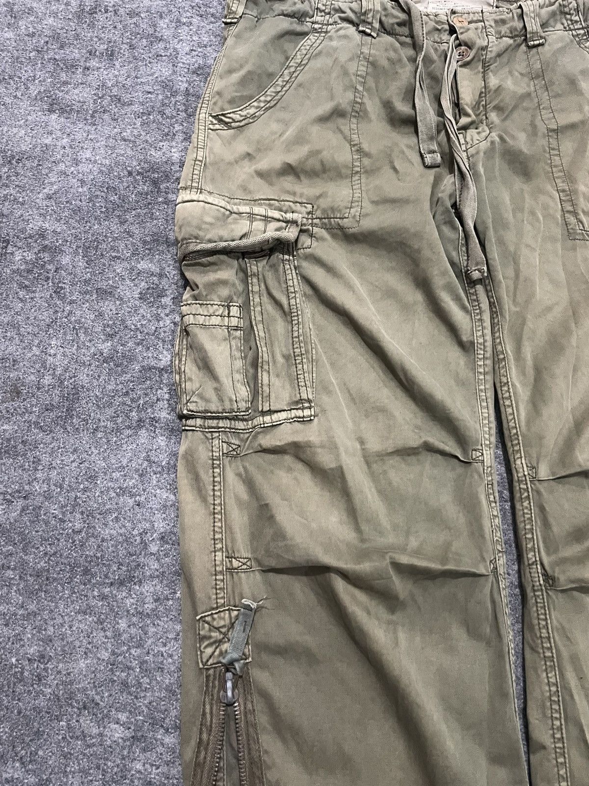 If Six Was Nine × Japanese Brand × Le Grande Bleu (L.G.B.) Abrechrombie and fitch - Apocalypse Style Bondage Pants Size US 34 / EU 50 - 4 Thumbnail