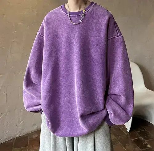 Japanese Brand × Vintage Washed american loose hip Hop Pullover Sweatshirt y2k Size US XL / EU 56 / 4 - 2 Thumbnail