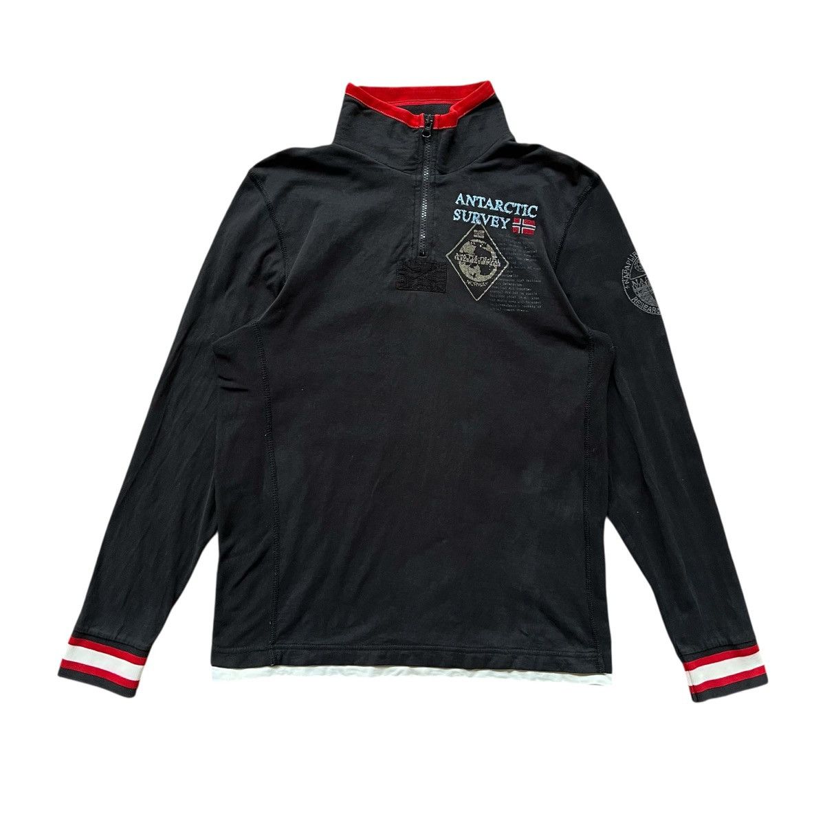 Napapijri Napajiri Half Zipper Size US L / EU 52-54 / 3 - 1 Thumbnail