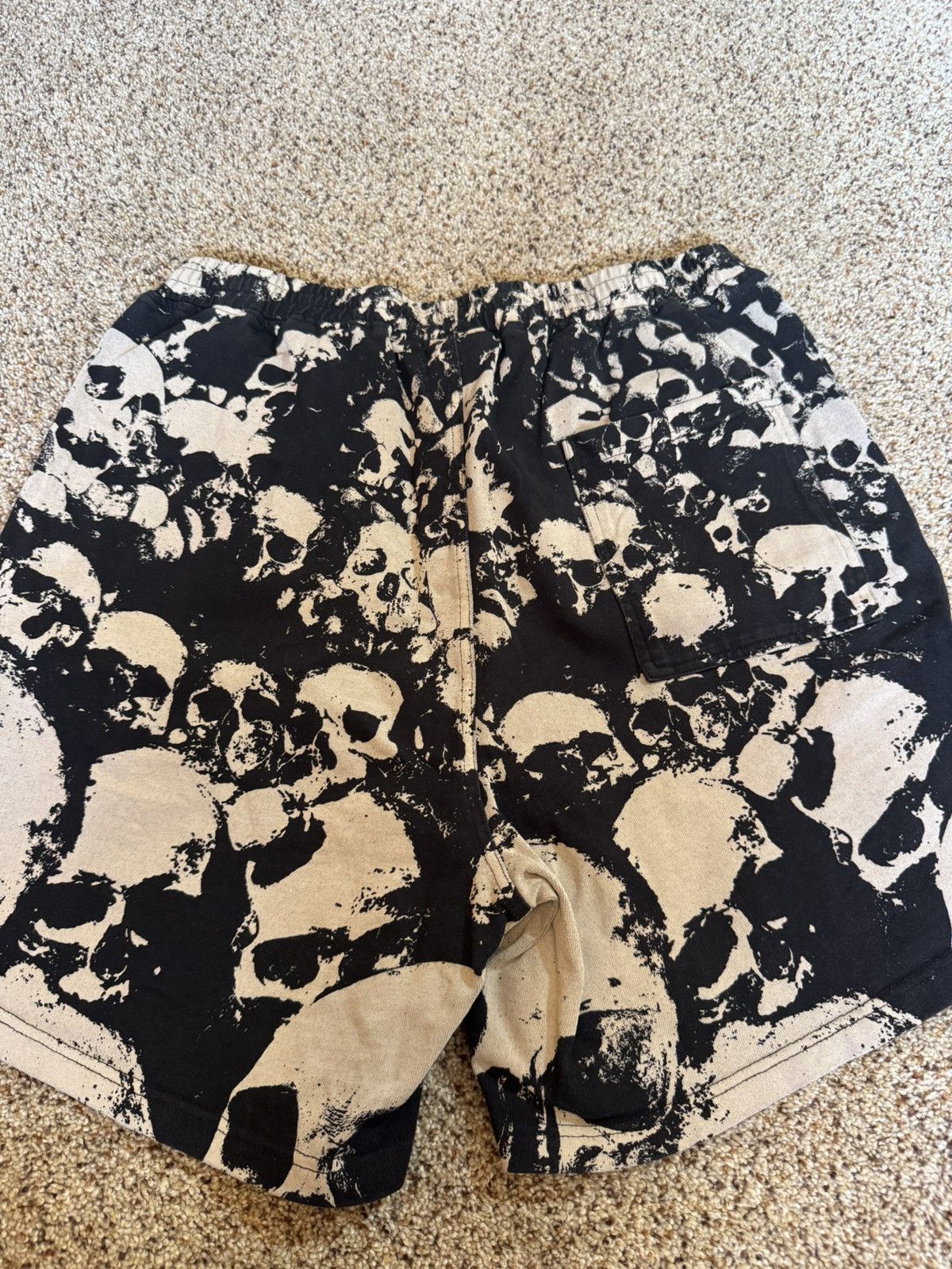 Pleasures Pleasures Skull Shorts Size US 32 / EU 48 - 4 Thumbnail