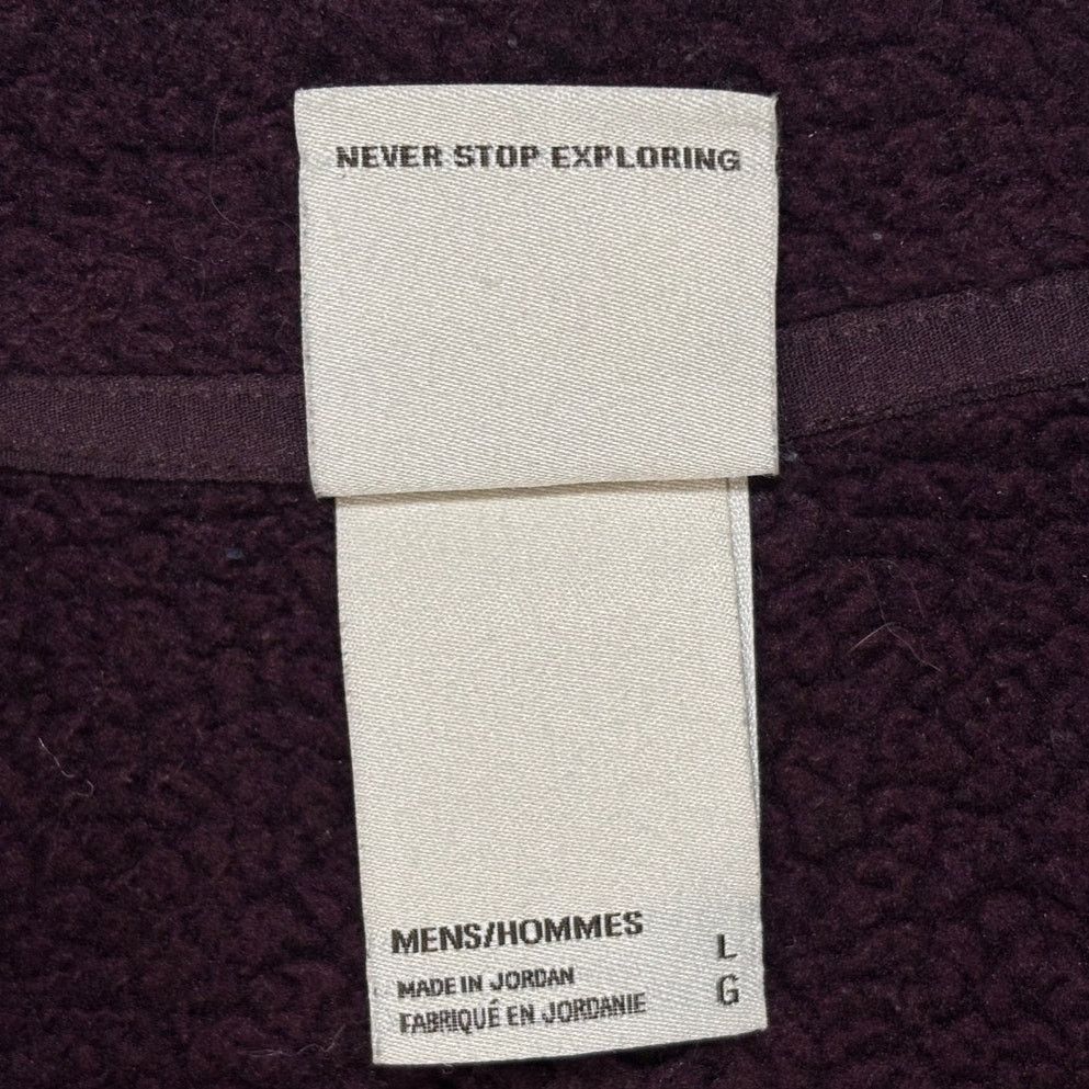 The North Face The North Face Full Zip Fleece Jacket Purple Brown Gorpcore Size US L / EU 52-54 / 3 - 12 Thumbnail