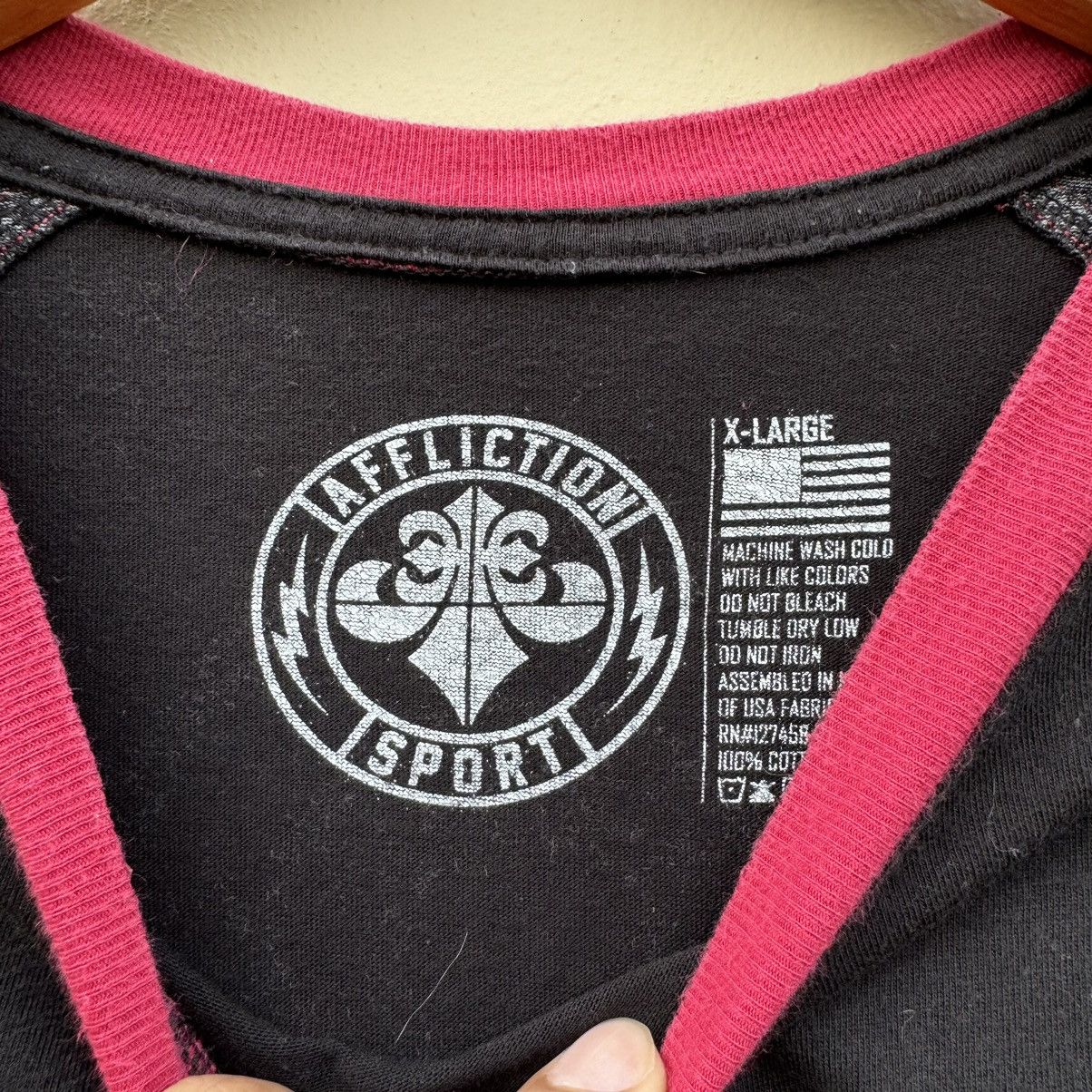 Affliction × Vintage Affliction clothing graphic y2k tee vtg Size US XL / EU 56 / 4 - 5 Thumbnail