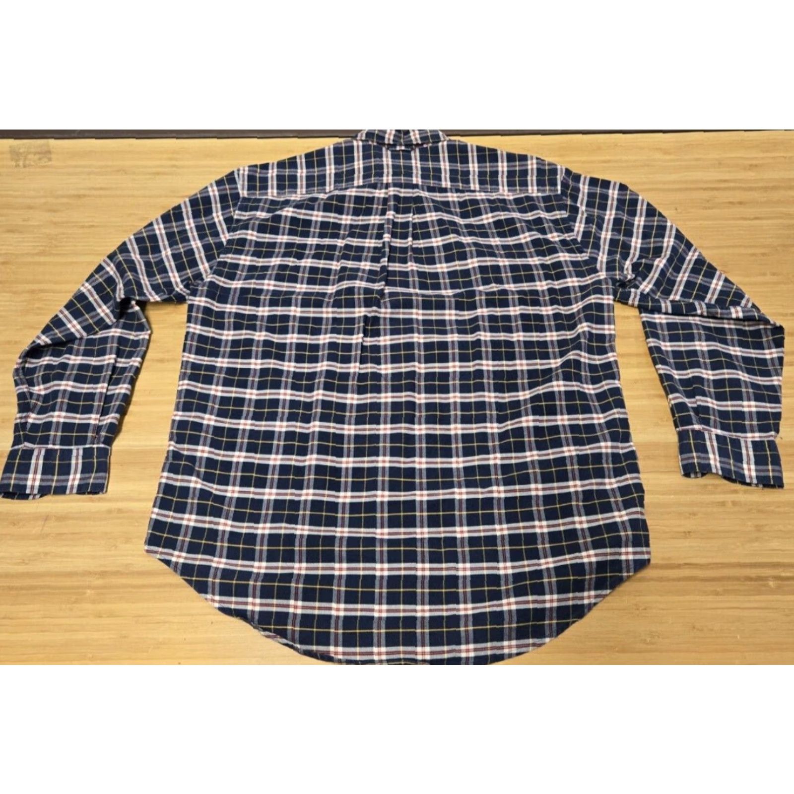 Tommy Hilfiger VINTAGE Tommy Hilfiger Button Shirt Mens Medium Plaid Long Sleeve Cotton Size US M / EU 48-50 / 2 - 6 Thumbnail