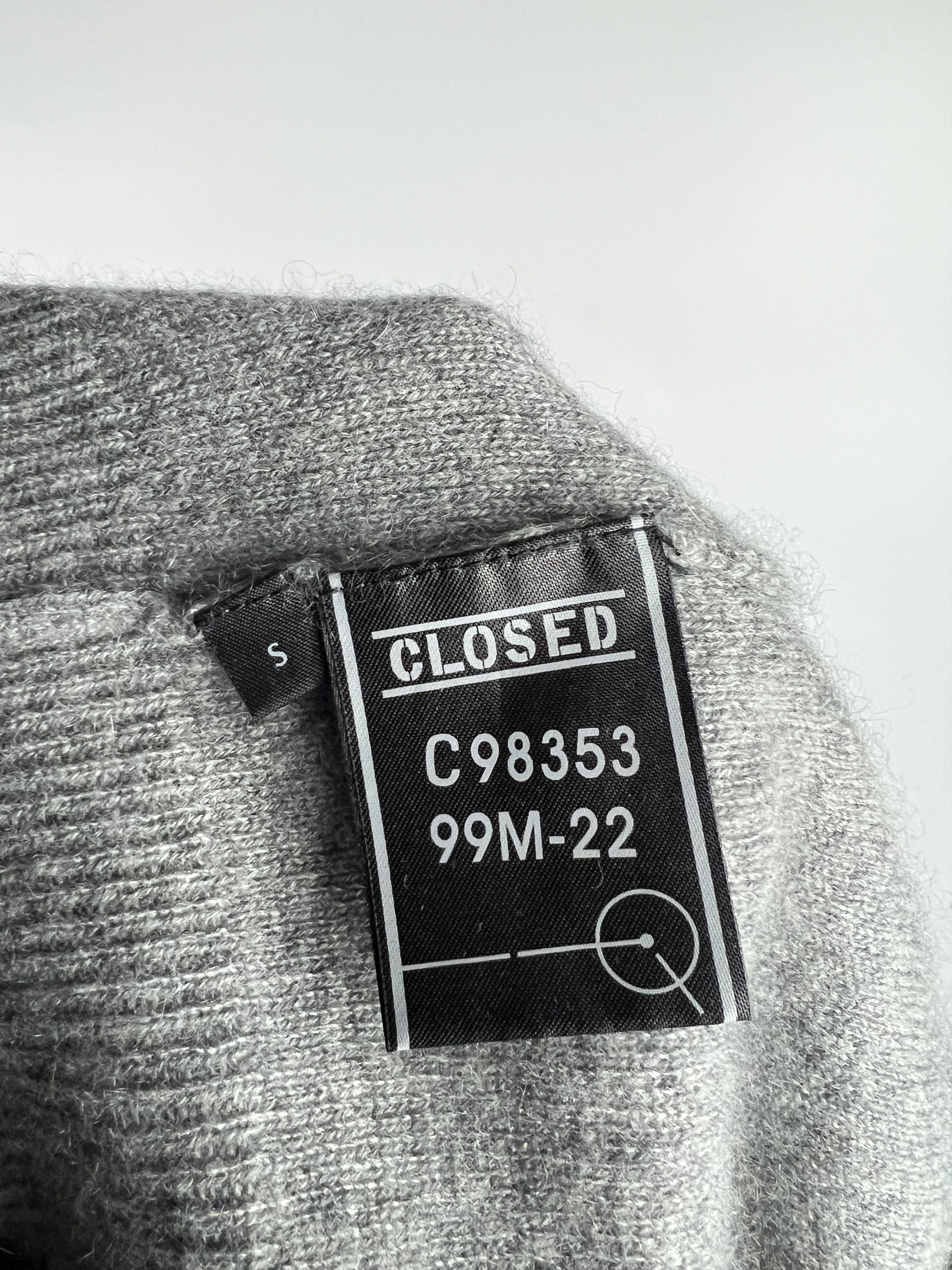 CLOSED Closed Grey 100% Cashmere Dress Size S Size S / US 4 / IT 40 - 9 Thumbnail