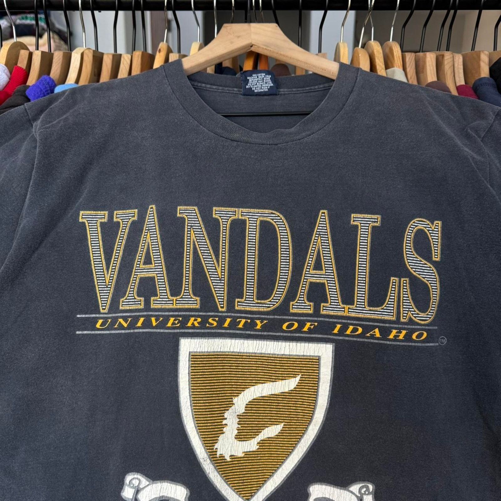 Jansport Vintage 90s Faded University of Idaho Vandals T-Shirt Size US L / EU 52-54 / 3 - 2 Thumbnail