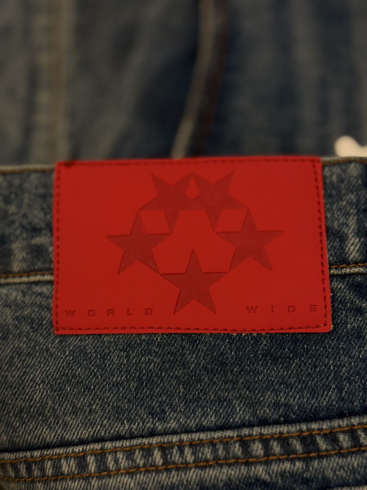 Sp5der Sp5der Worldwide Beluga Denim Jeans Size 30 (NEW) Size US 30 / EU 46 - 9 Thumbnail