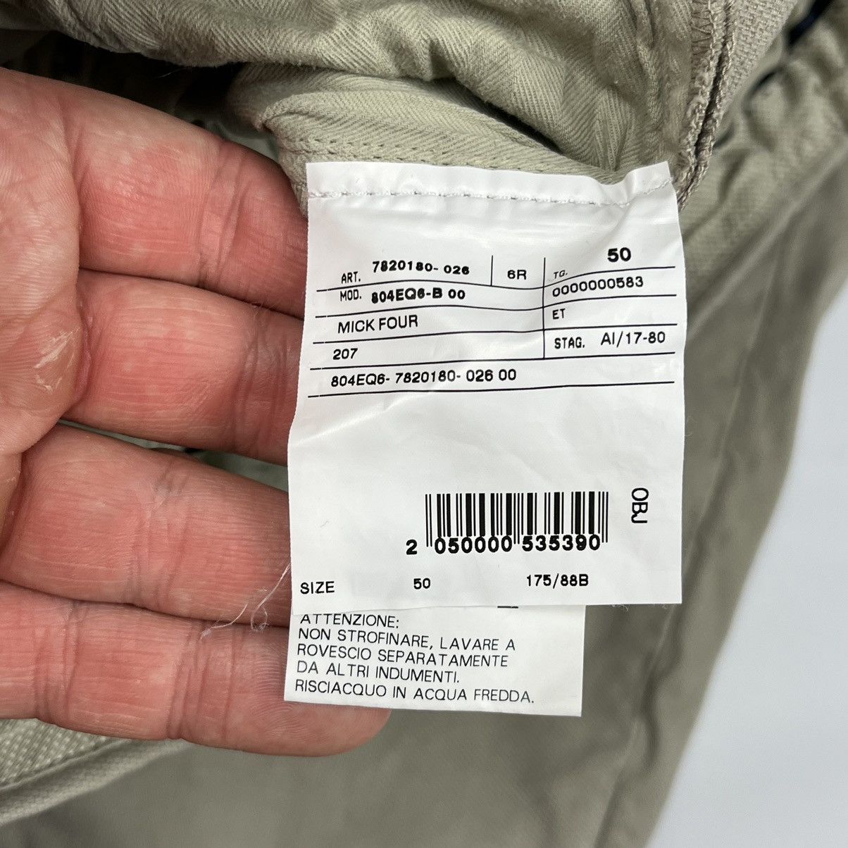 Corneliani Corneliani ID Tan Casual Pants 50 M-L Size US 32 / EU 48 - 7 Thumbnail