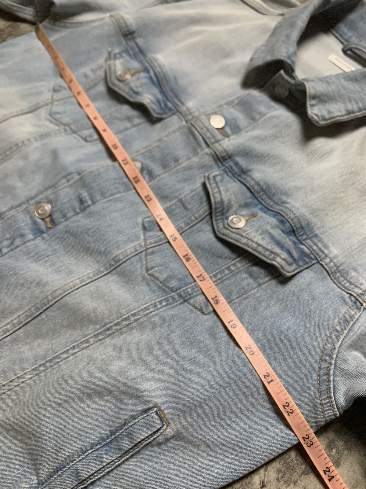 Japanese Brand Type 3 Denim Levis Style Light Blue Jacket By Wego Standard Size US M / EU 48-50 / 2 - 9 Thumbnail
