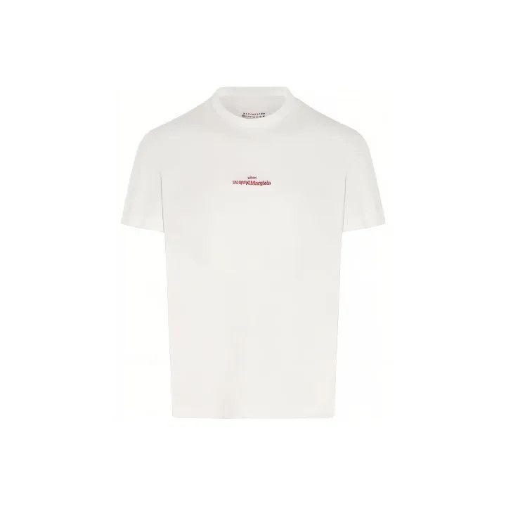 Maison Margiela Maison Margiela Embroidered Short Sleeve T-Shirt 0079 Size US S / EU 44-46 / 1 - 1 Thumbnail