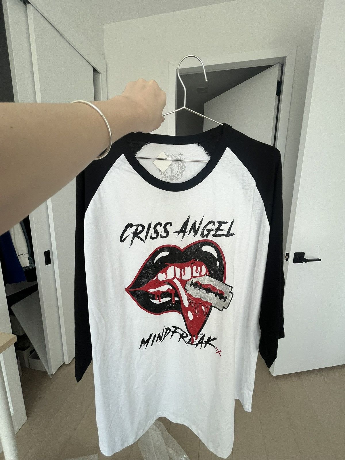 Designer Criss Angels Mind Freak Tee Size US XL / EU 56 / 4 - 1 Thumbnail