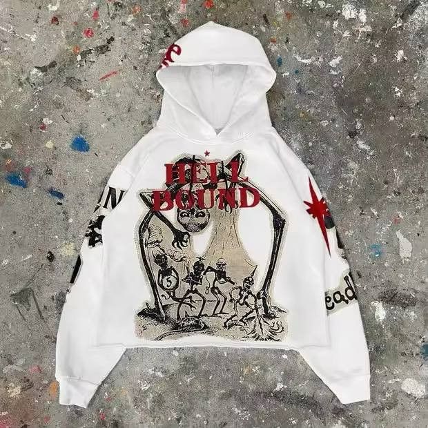 Japanese Brand × Vintage y2k punk sweatshirt Size US XL / EU 56 / 4 - 3 Thumbnail