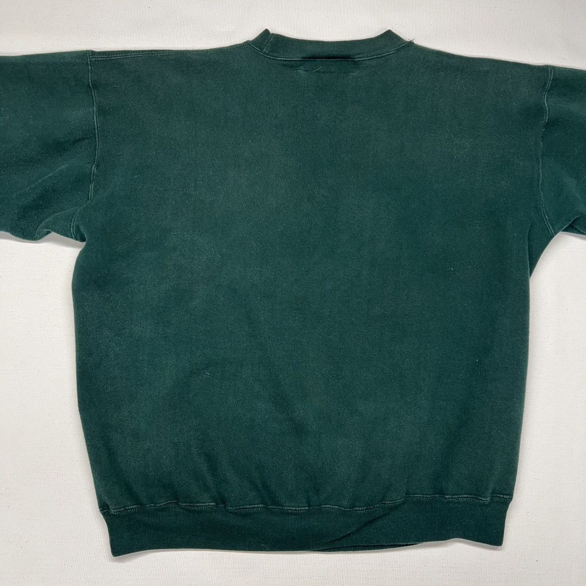 Polo Ralph Lauren × Vintage VTG Polo Ralph Lauren Crewneck Green Sweatshirt Patch USA Size US L / EU 52-54 / 3 - 9 Thumbnail