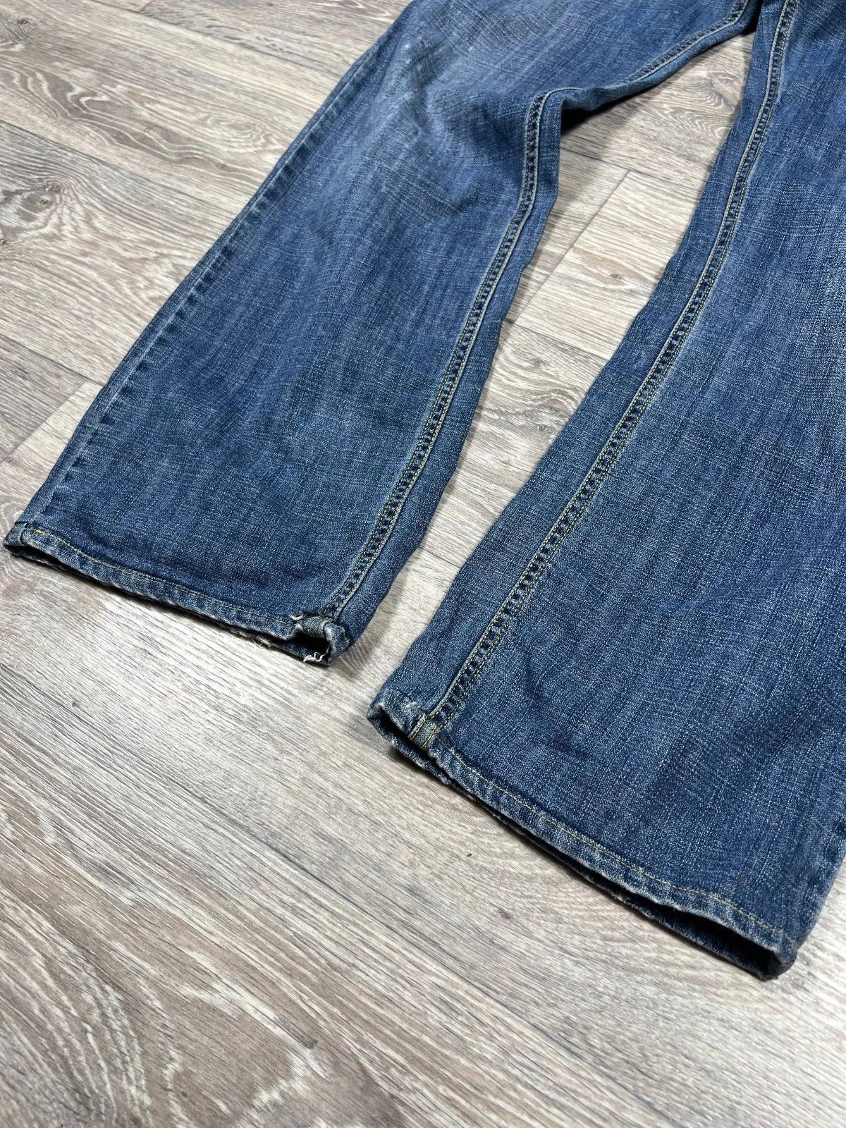 Armani Womens Armani Jeans Vintage Denim Pants Y2K logo distressed Size 30" / US 8 / IT 44 - 6 Thumbnail