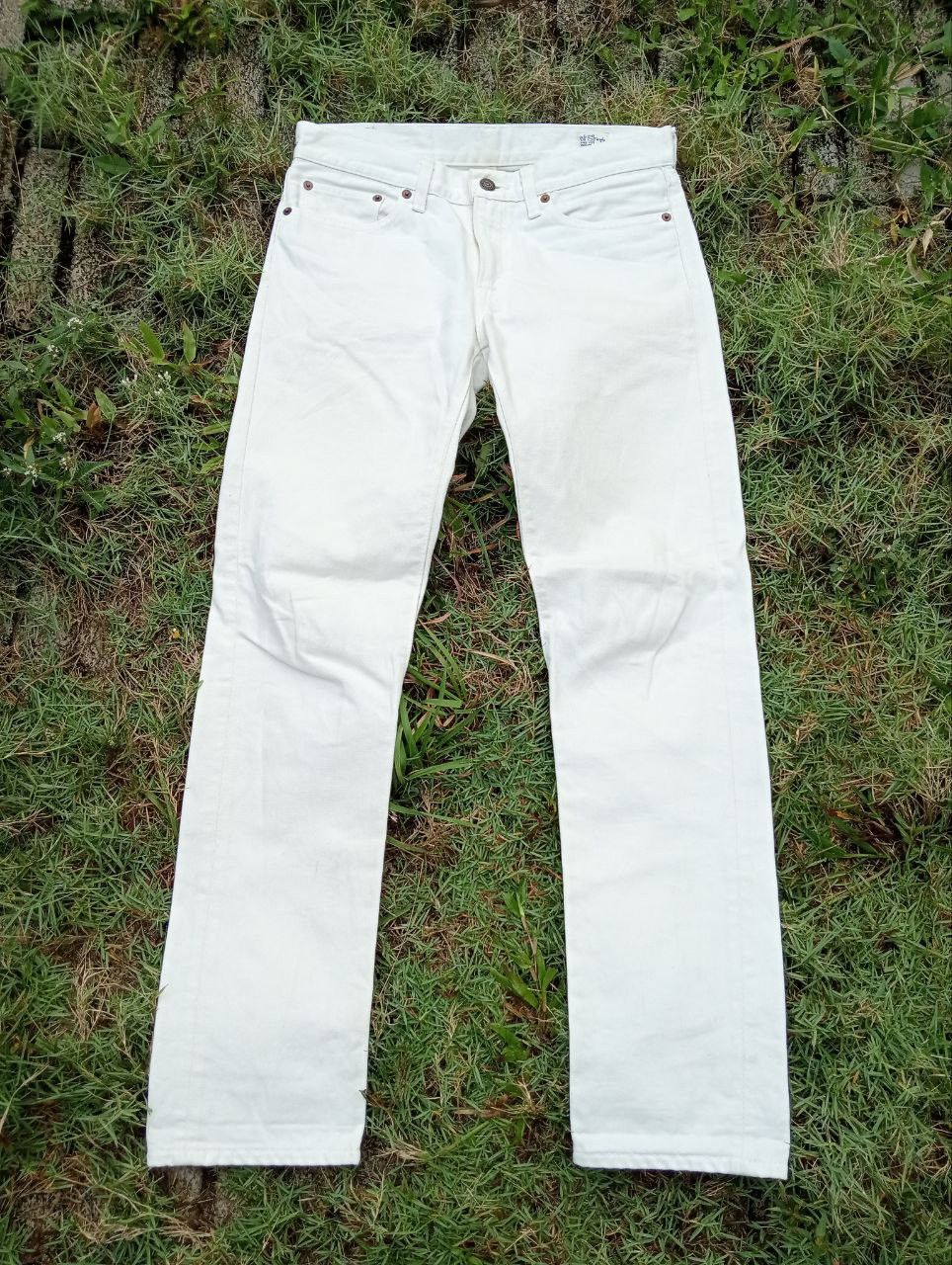 Orslow Vintage Orslow Japan Lot 107 White Jeans Size US 30 / EU 46 - 5 Thumbnail