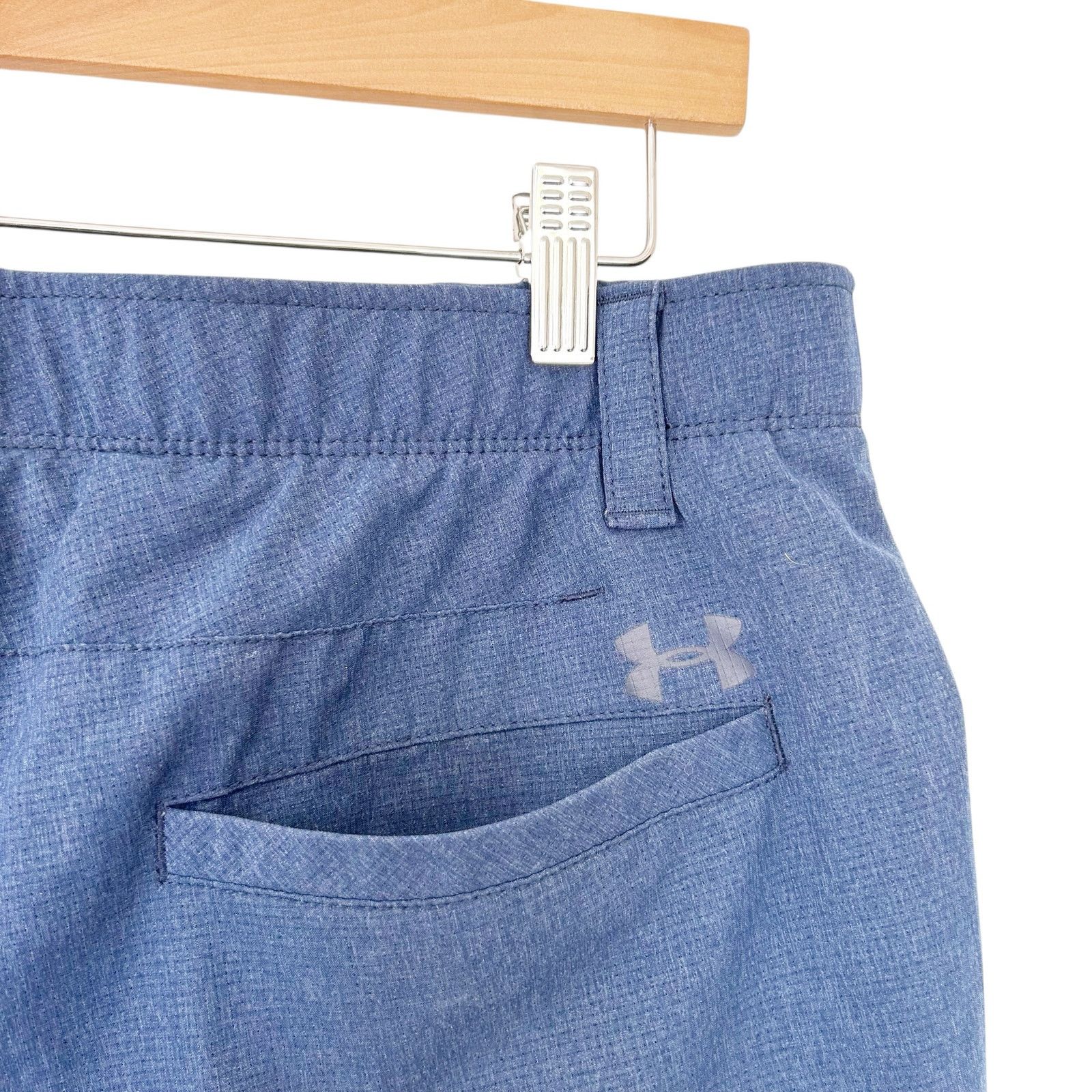 Under Armour Under Armour Blue Flat Front Chino Golf Pants Sz 36x30 Size US 36 / EU 52 - 5 Thumbnail