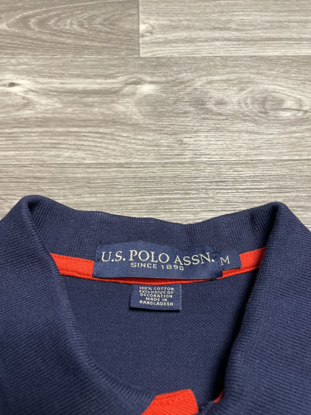 U.S. Polo Assn. Vintage US Polo Assn By Ralph Lauren Big Pony Polo Shirt Size US M / EU 48-50 / 2 - 7 Thumbnail
