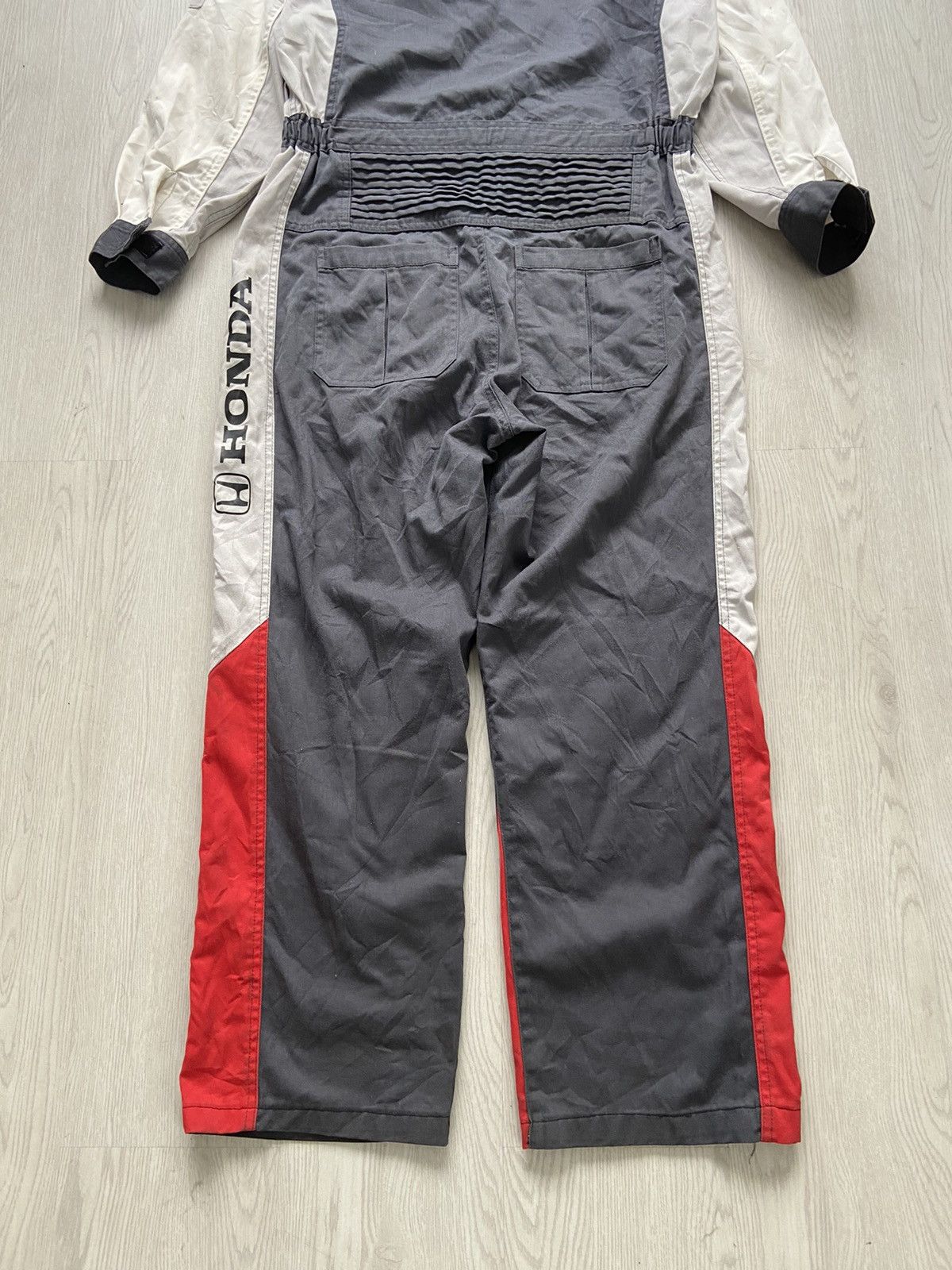 Honda × Sports Specialties Vintage 1990’s Honda Racing Service Man Coverall Size US 34 / EU 50 - 10 Thumbnail