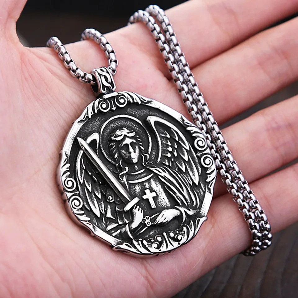 Other Vintage Angel Pendant Necklace Size ONE SIZE - 4 Thumbnail