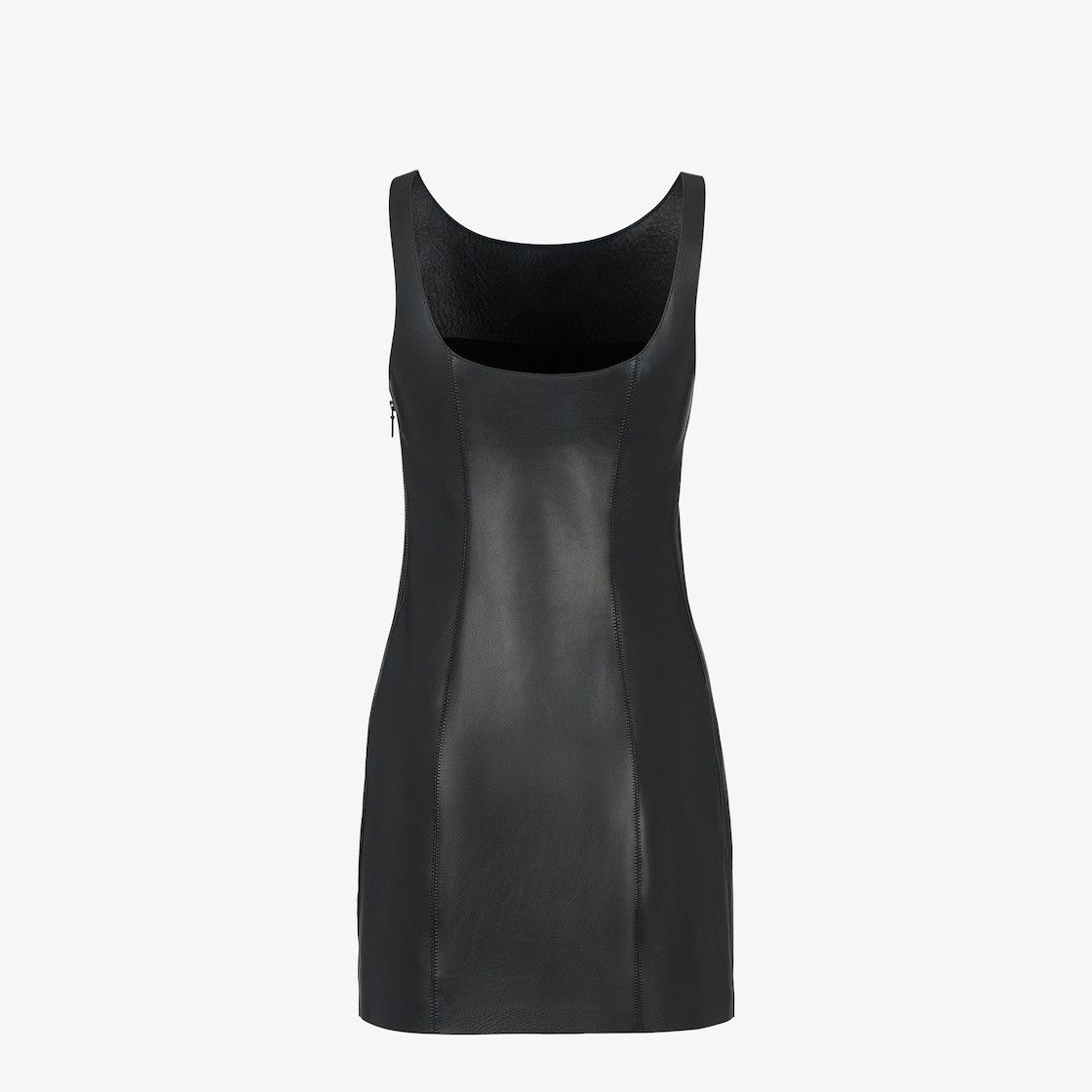 Fendi o1w1db10325 FPB642 Mini Dress in Black Size M / US 6-8 / IT 42-44 - 2 Thumbnail