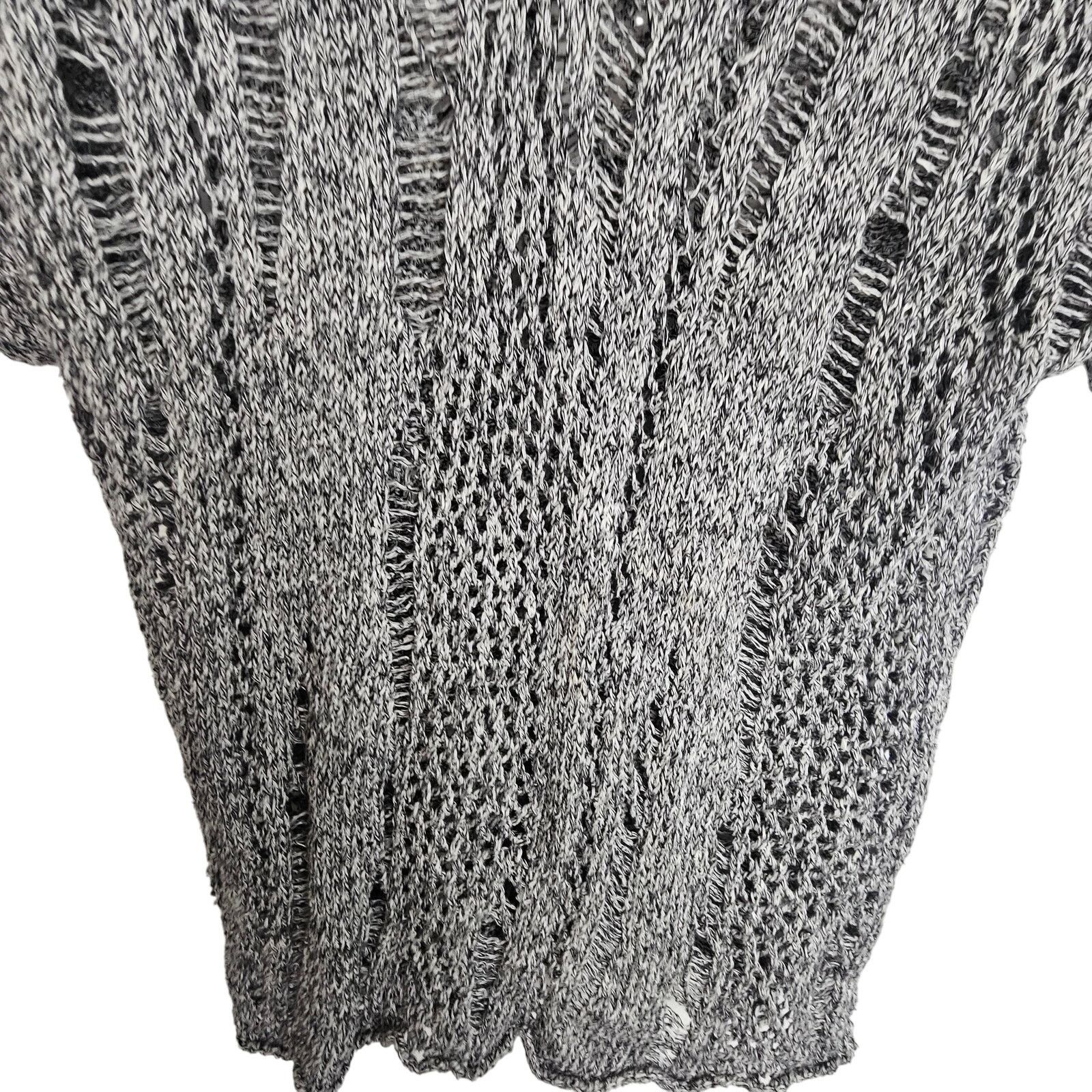 Eileen Fisher Eileen Fisher Womens Open Knit Sweater Sz S Coastal Grandma Size S / US 4 / IT 40 - 3 Thumbnail